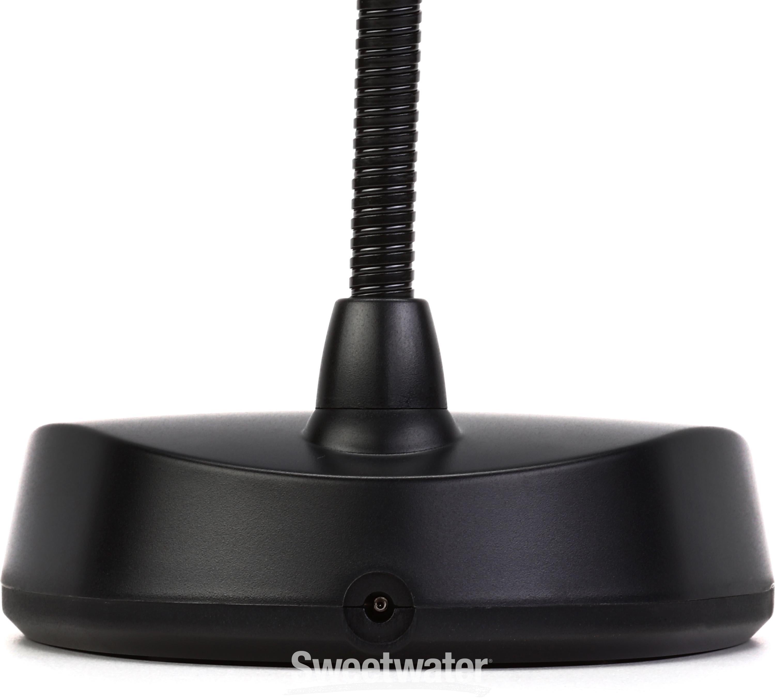 K&M 12297 LED Piano Lamp - Black | Sweetwater