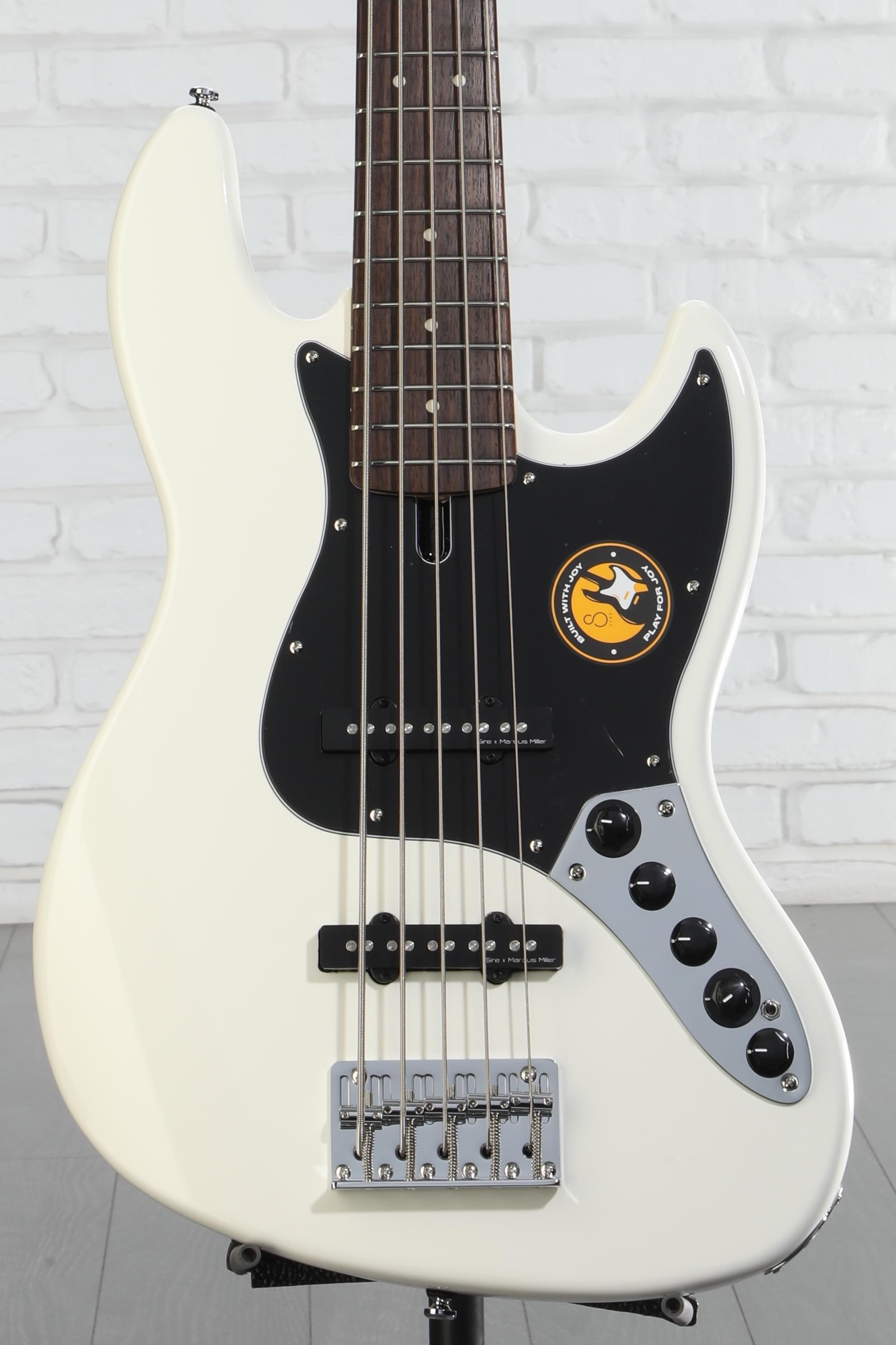 Sire Marcus Miller V3 5-string Bass Guitar - Antique White