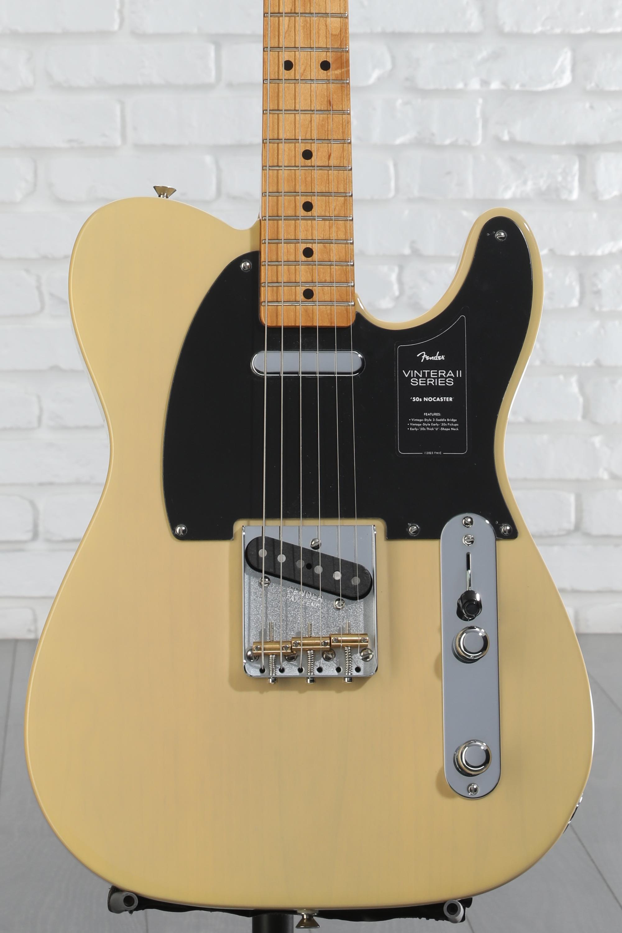 Fender Vintera Ⅱ Nocaster Telecaster Fender Vintera II '50s Nocaster Electric Guitar - Blackguard