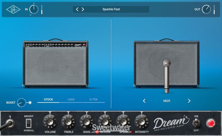 Universal Audio UAFX Dream '65 – Thomann United Kingdom