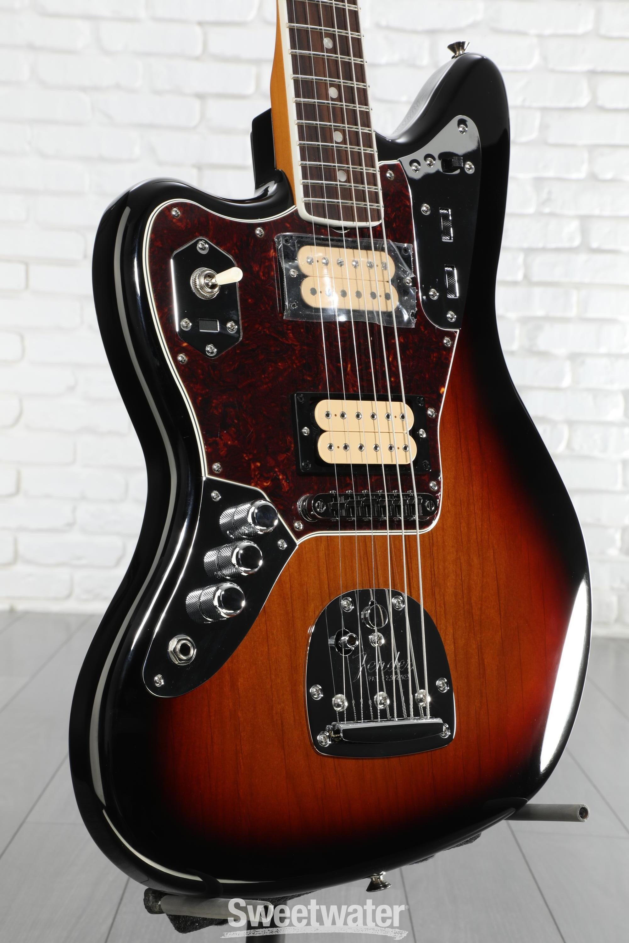 Fender Kurt Cobain Jaguar Left-handed - 3-Tone Sunburst with