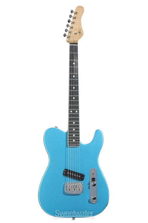 G&L Custom Shop ASAT Solamente Electric Guitar - Lake Placid Blue