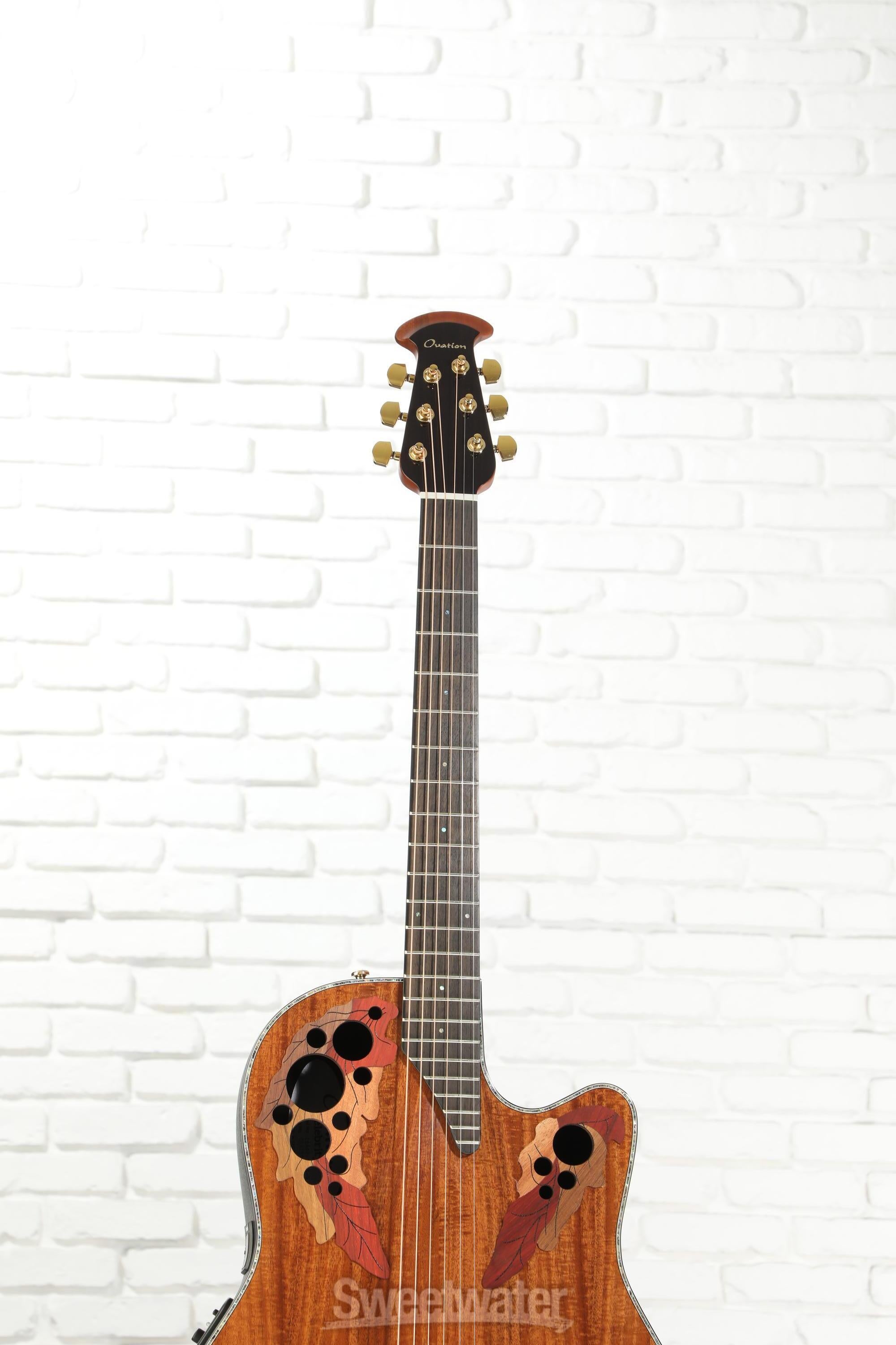 Ovation Celebrity Elite Plus CE44P-FKOA Mid-Depth Acoustic