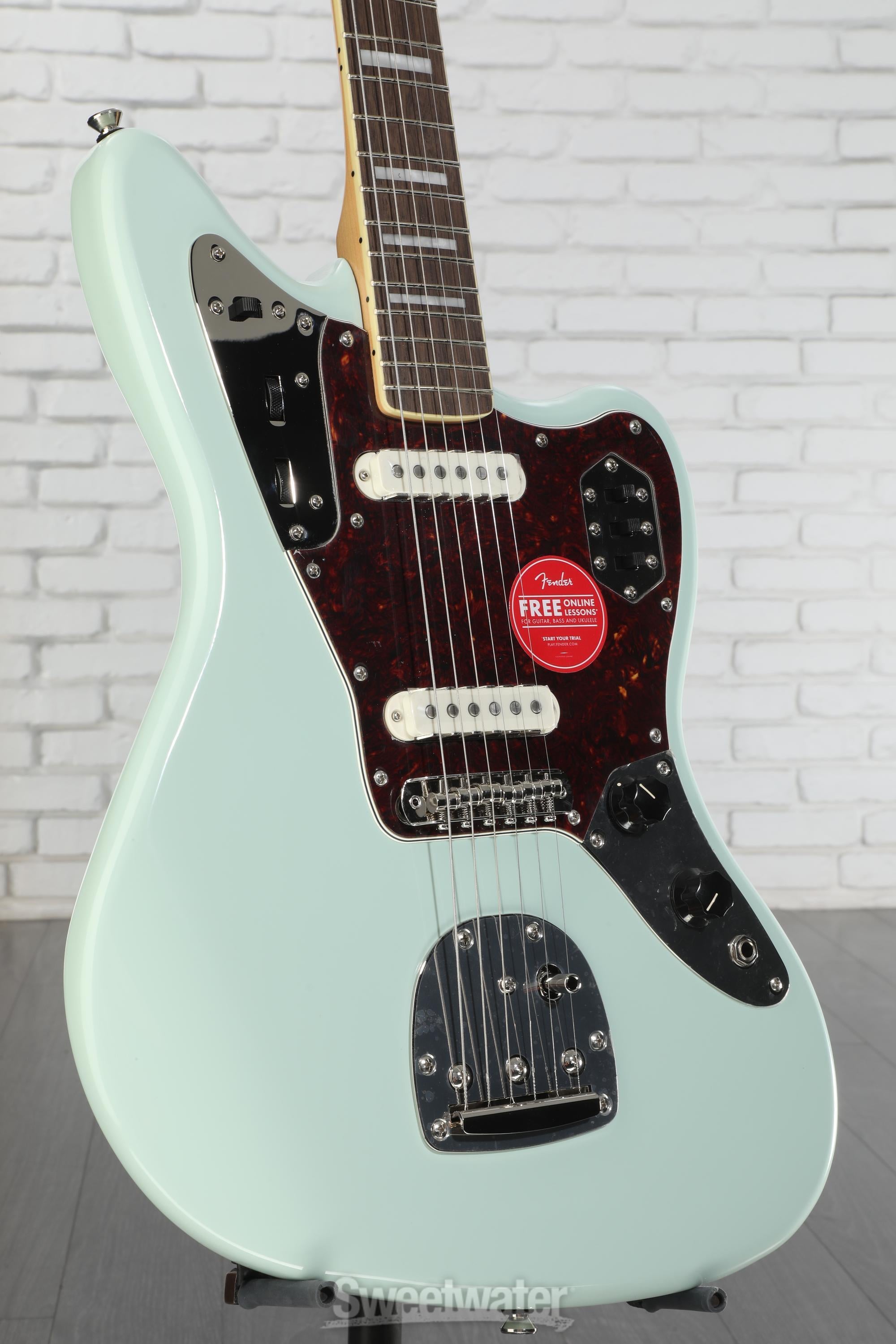 Squier Classic Vibe '70s Jaguar - Surf Green | Sweetwater