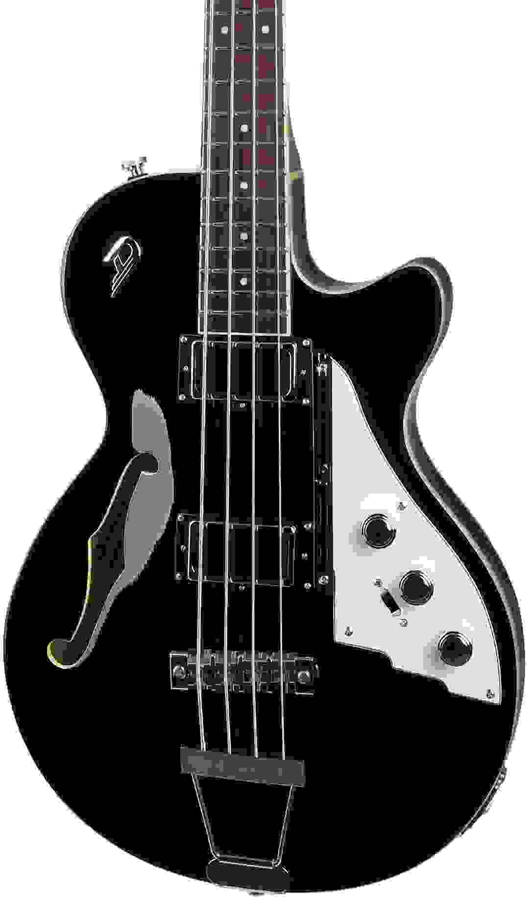 Duesenberg Starplayer Semi-hollowbody Electric Bass - Black
