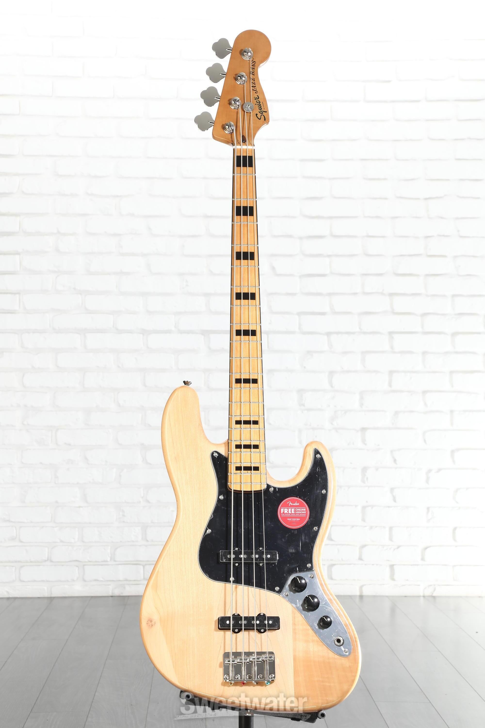 Squier Classic Vibe '70s Jazz Bass - Natural | Sweetwater