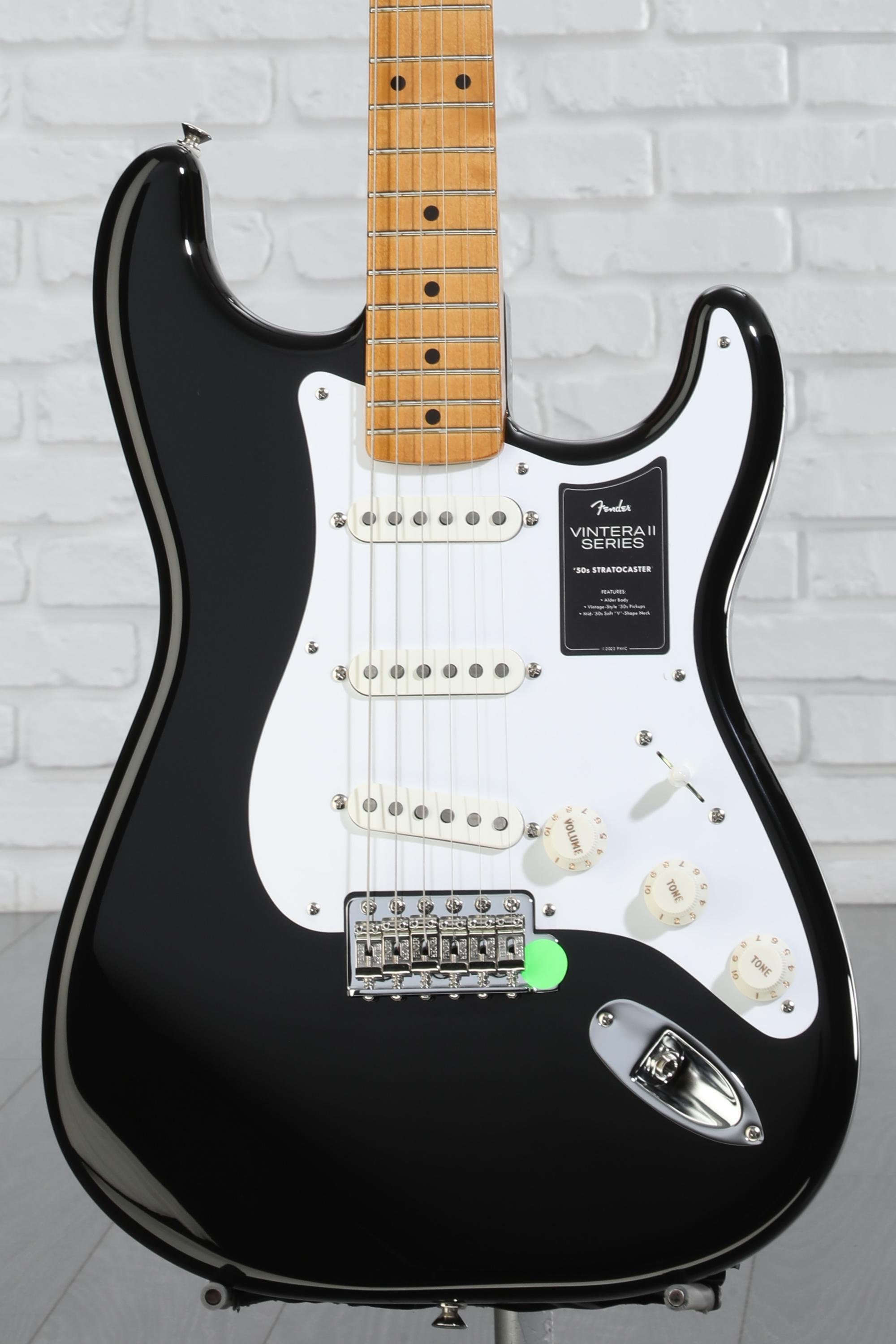 Fender Vintera II '50s Stratocaster Electric Guitar - Black with