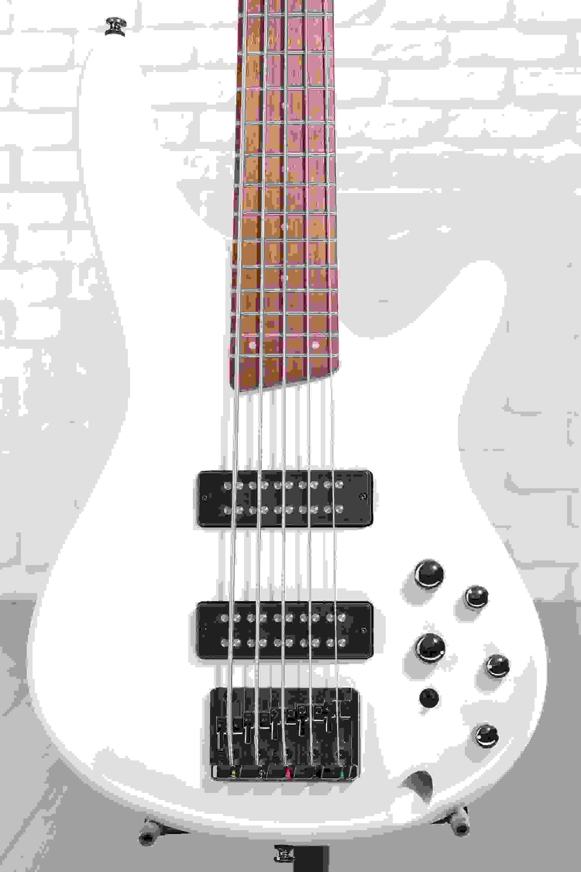 Ibanez Standard SR305E 5-string Bass Guitar - Pearl White