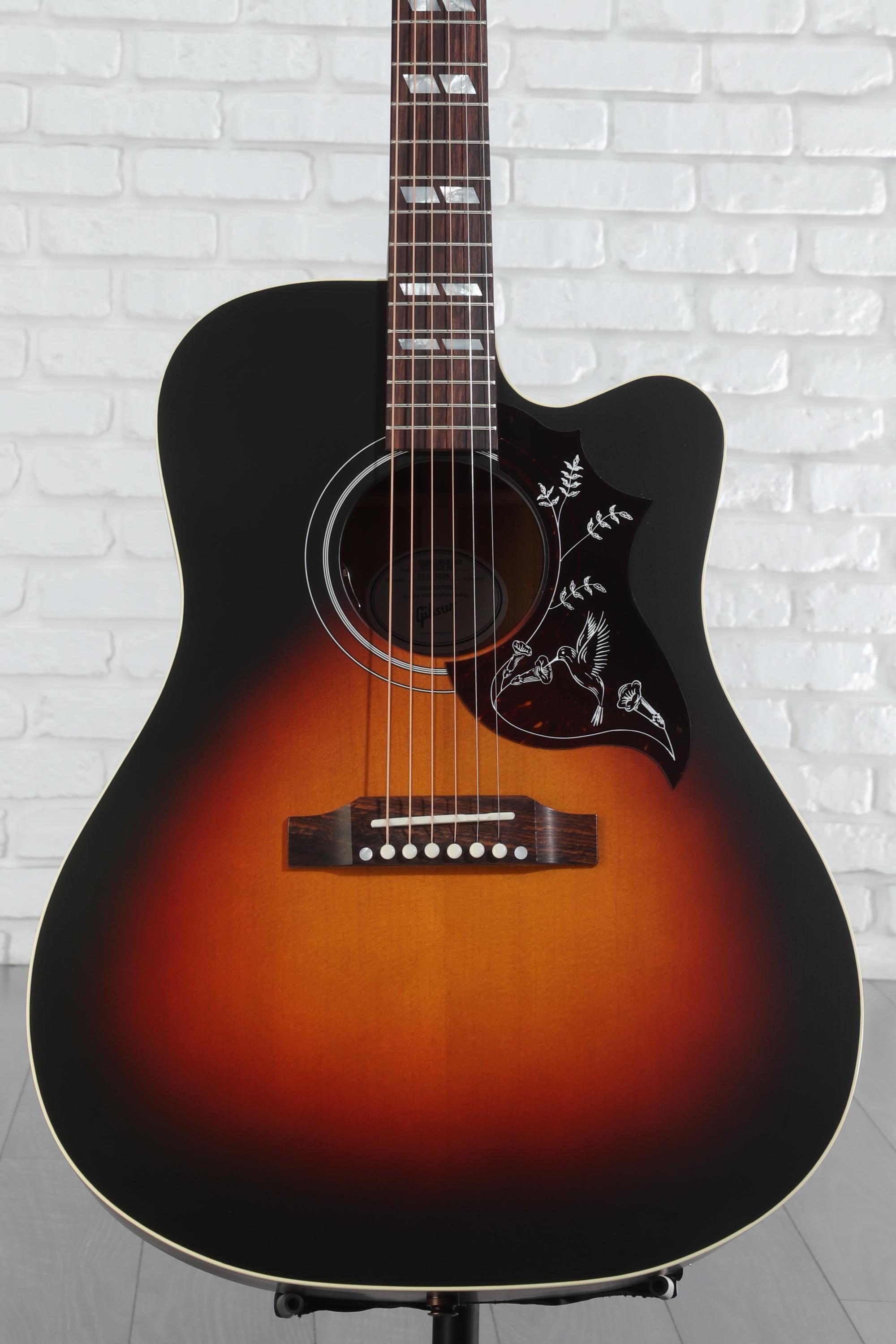 ギター Gibson Hummingbird Studio Gibson The Hummingbird Studio Walnut You've Been Waiting For