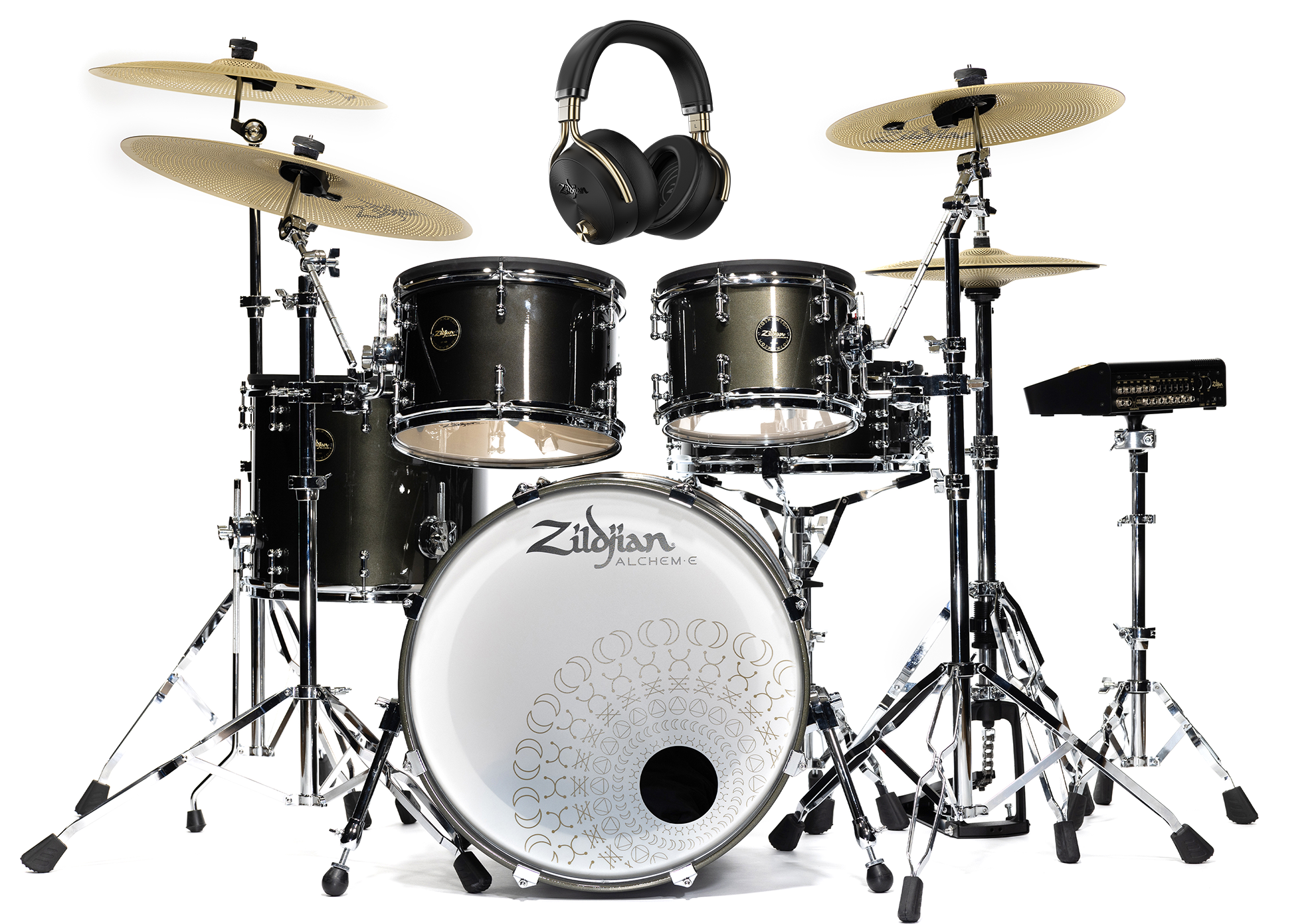 邦楽 JAMMIN' ALL NIGHT & DIAMOND TAMA Cocktail-JAM 4-Piece Shell Pack With Hardware Midnight