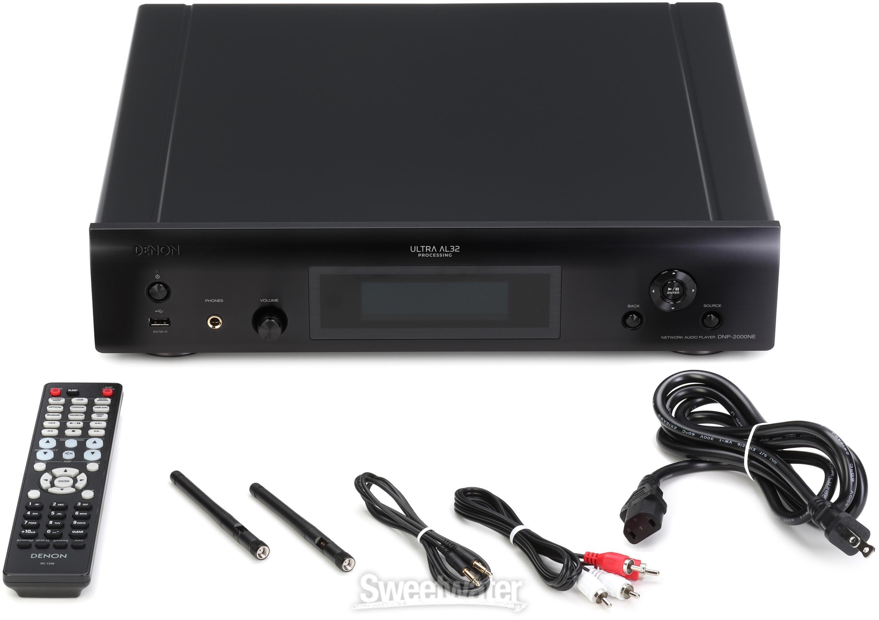 Denon DNP-2000NE High-resolution Audio Streamer with HEOS - Black