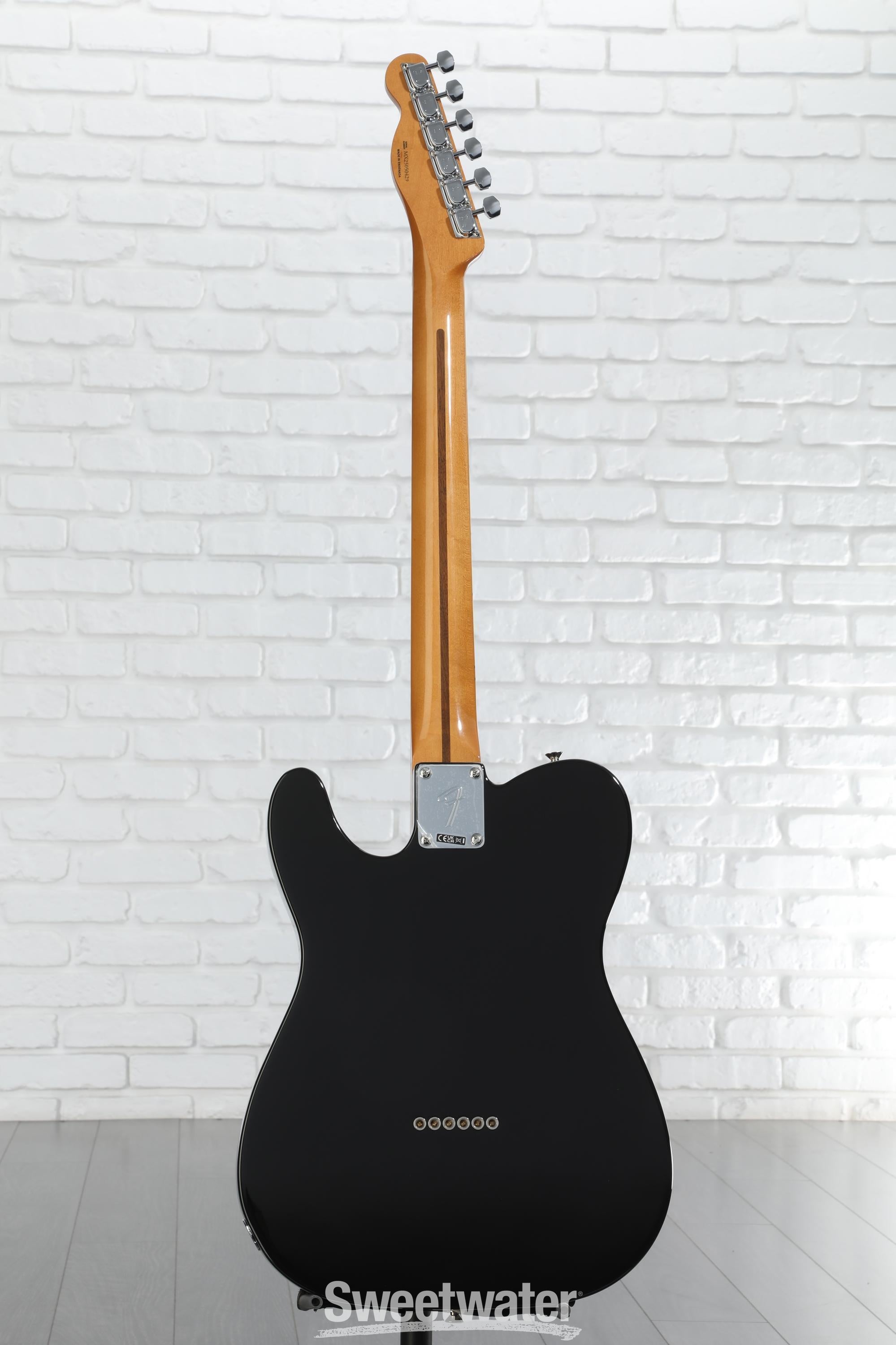 Fender Vintera II '60s Telecaster Thinline Electric Guitar - Black