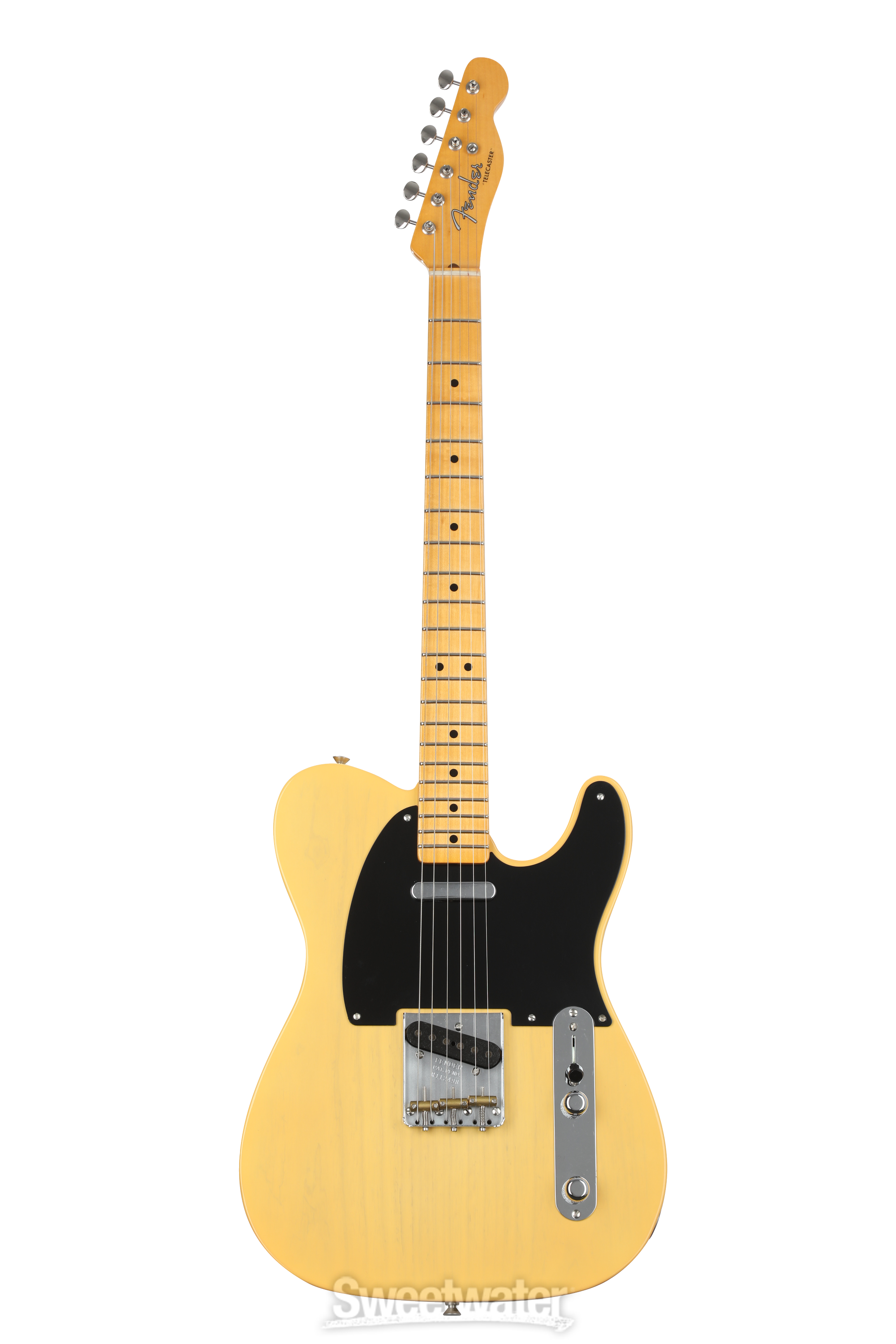 Fender Custom Shop '52 Telecaster Deluxe Closet Classic - Nocaster Blonde