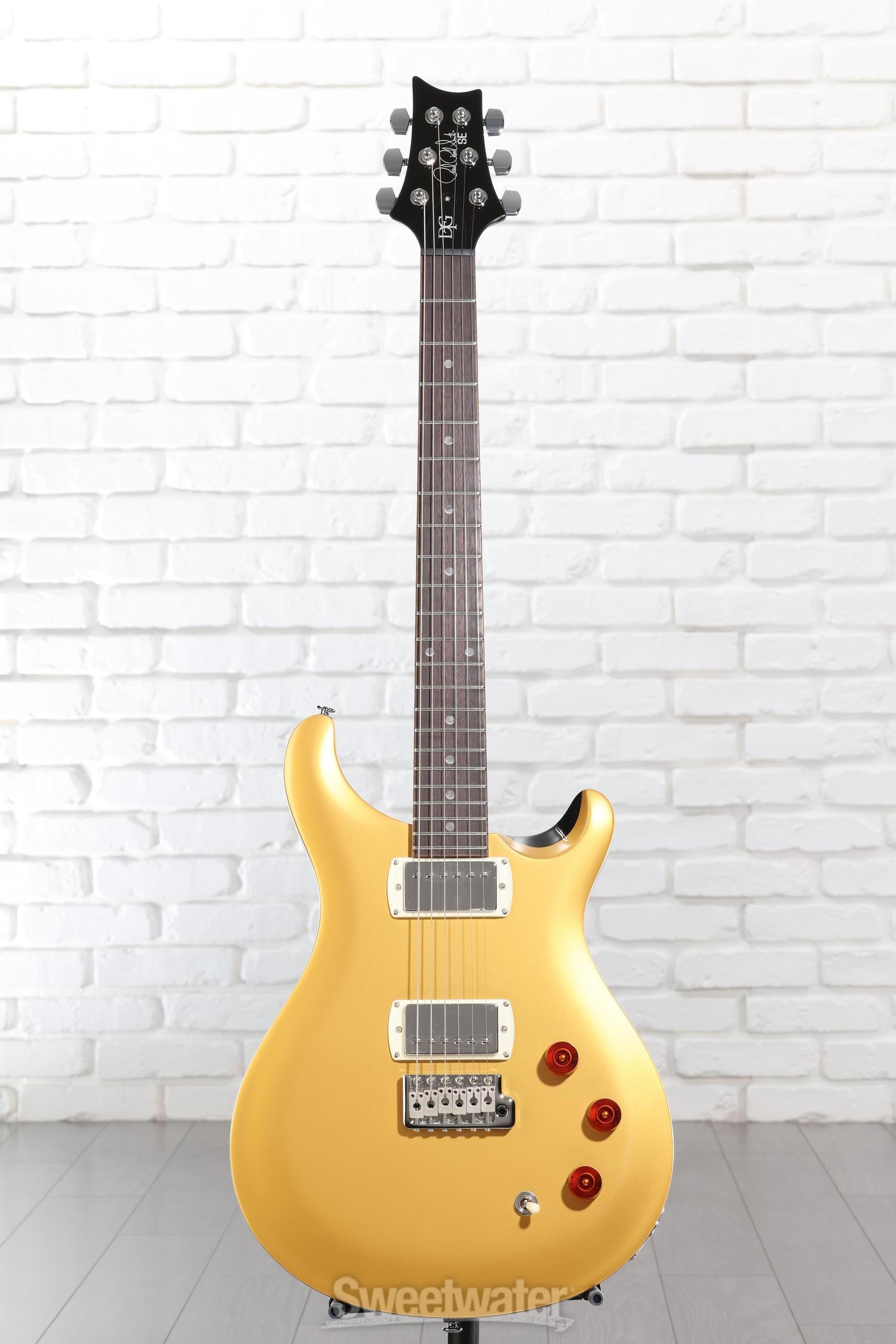 PRS SE DGT David Grissom Solidbody Electric Guitar - Gold Top