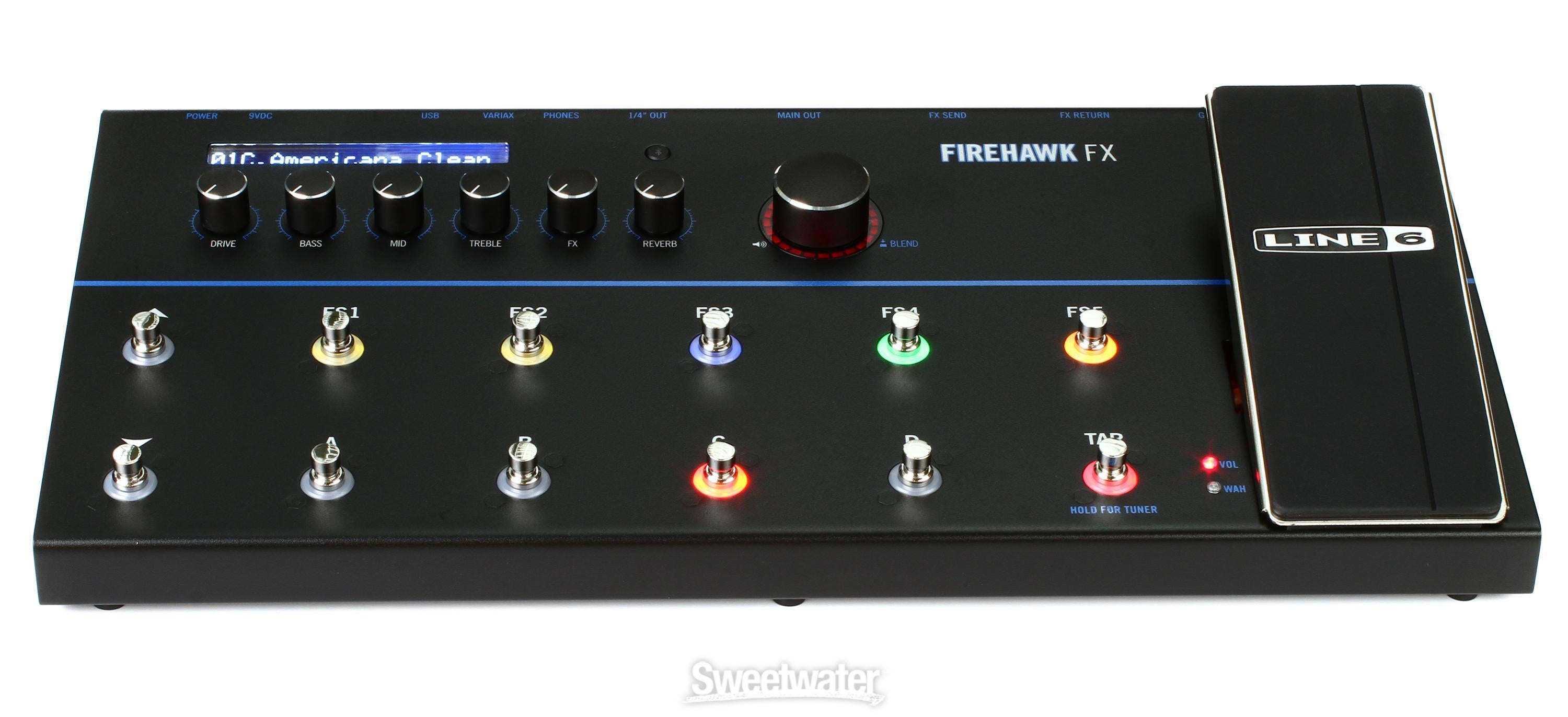 Line 6 Firehawk FX Guitar Multi-effects Floor Processor | Sweetwater