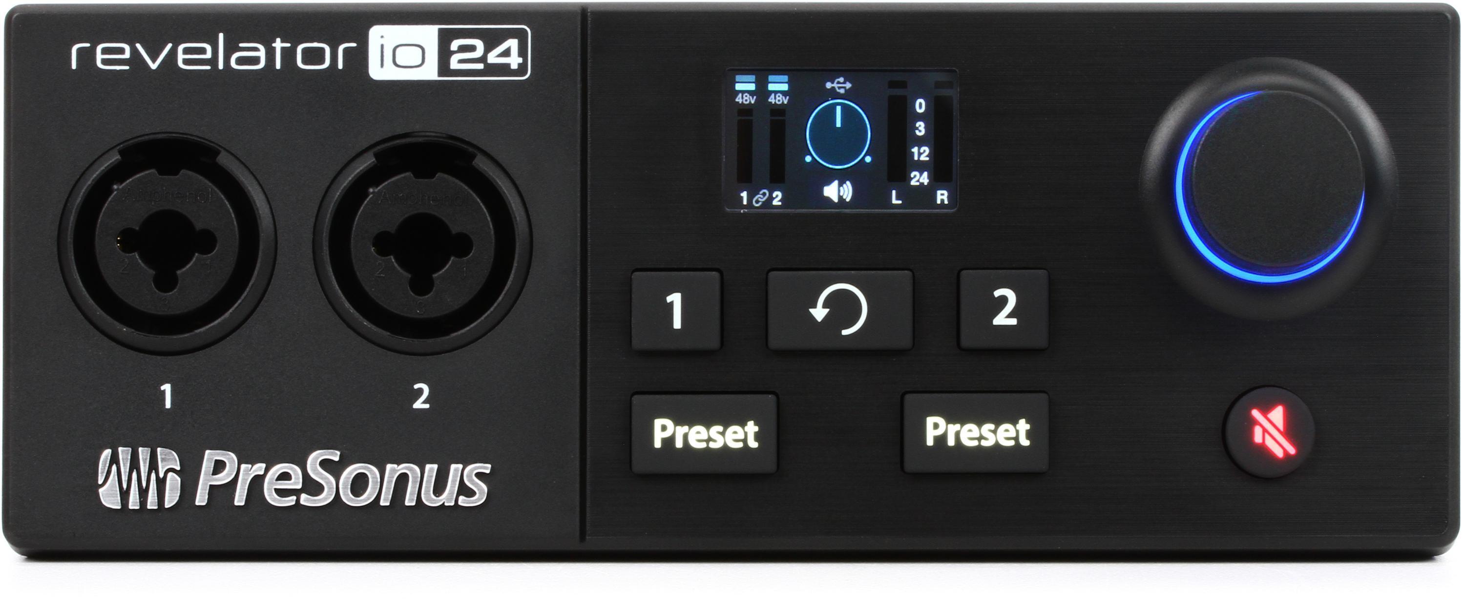 PreSonus Revelator io24 USB-C Audio Interface