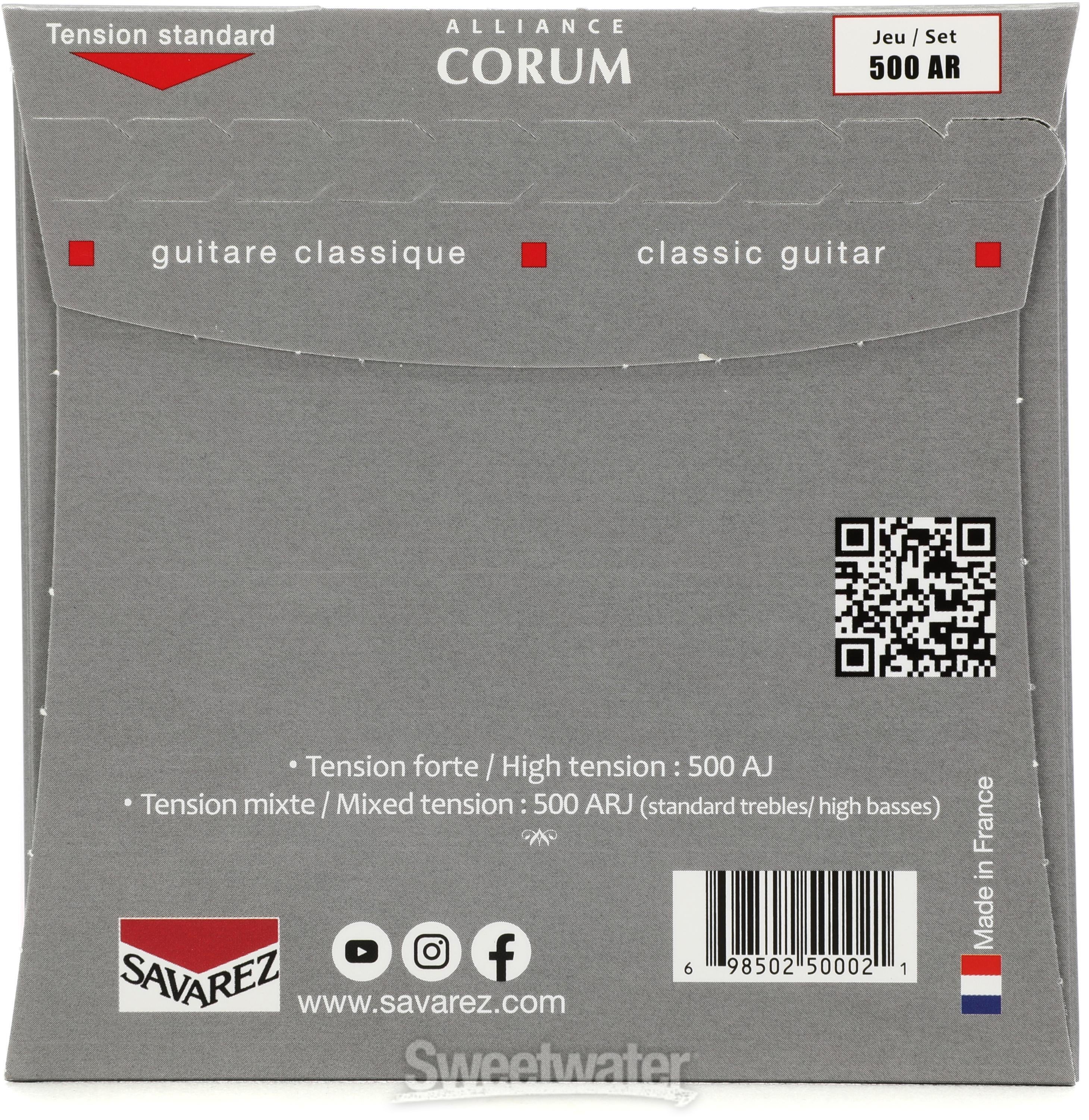 Savarez S.A. 500AR Alliance Corum Classical Guitar Strings