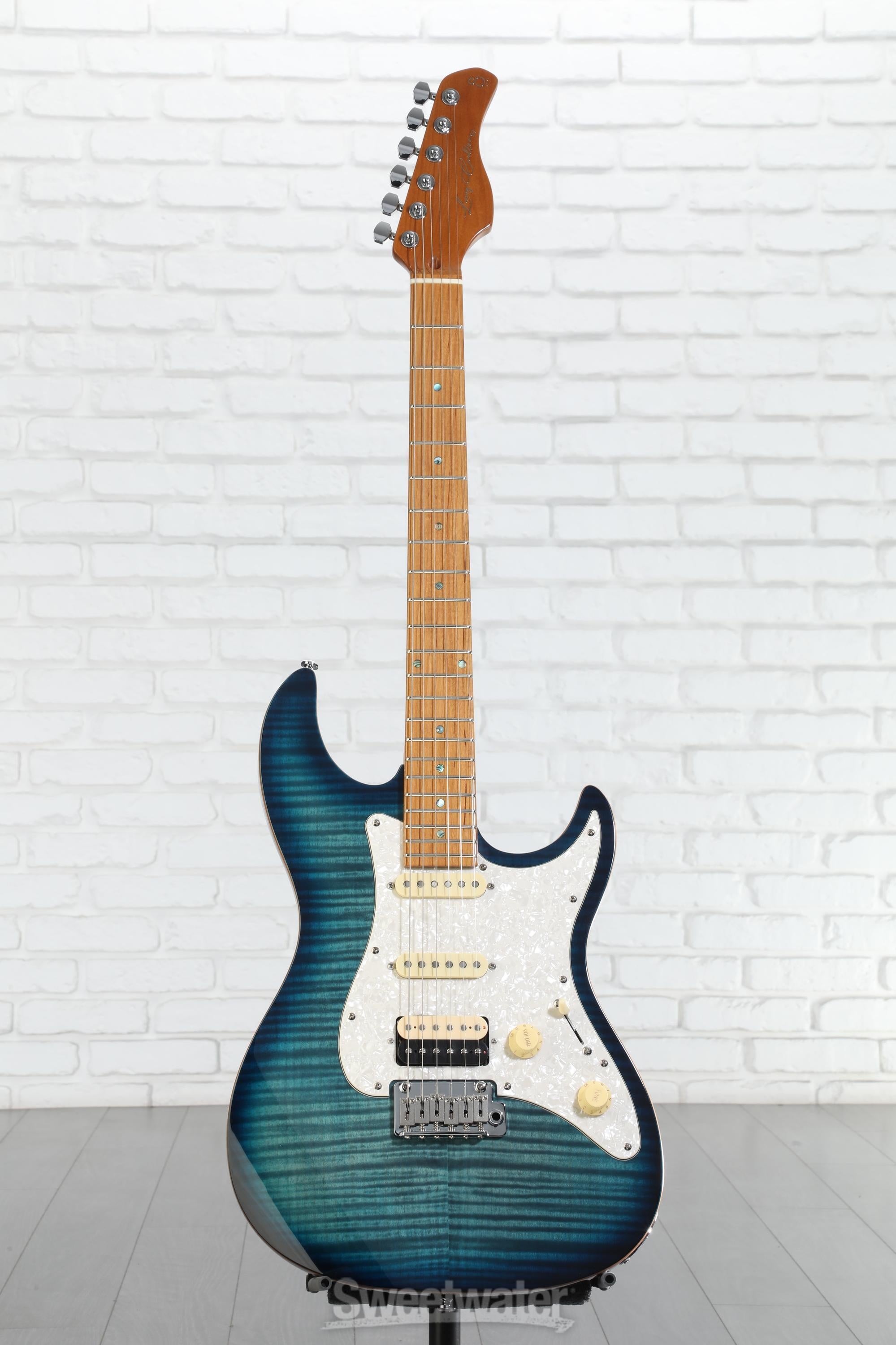 Sire Larry Carlton S7 FM Electric Guitar - Transparent Blue