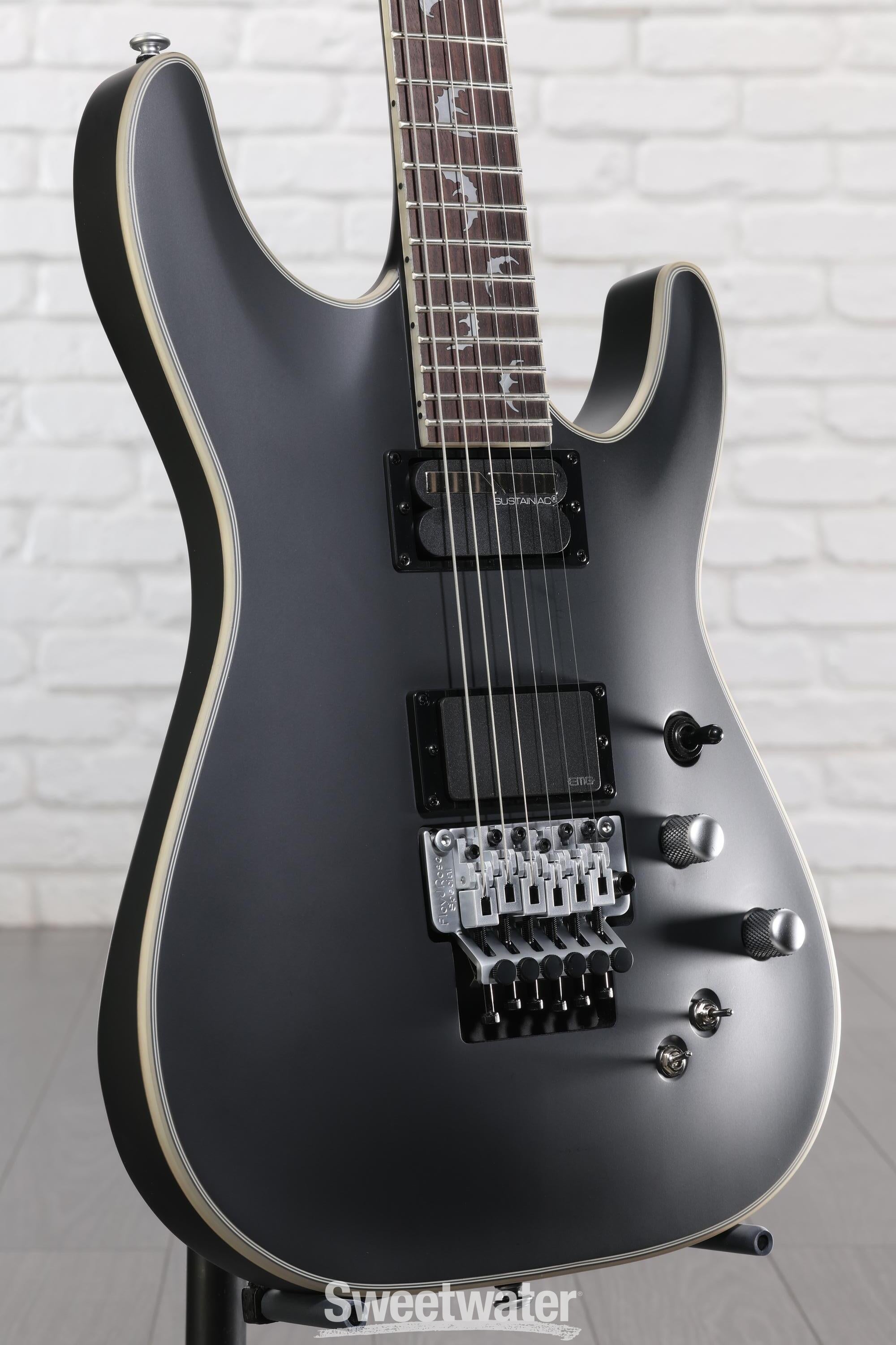 Schecter Damien Platinum 6 FR-S Electric Guitar - Satin Black