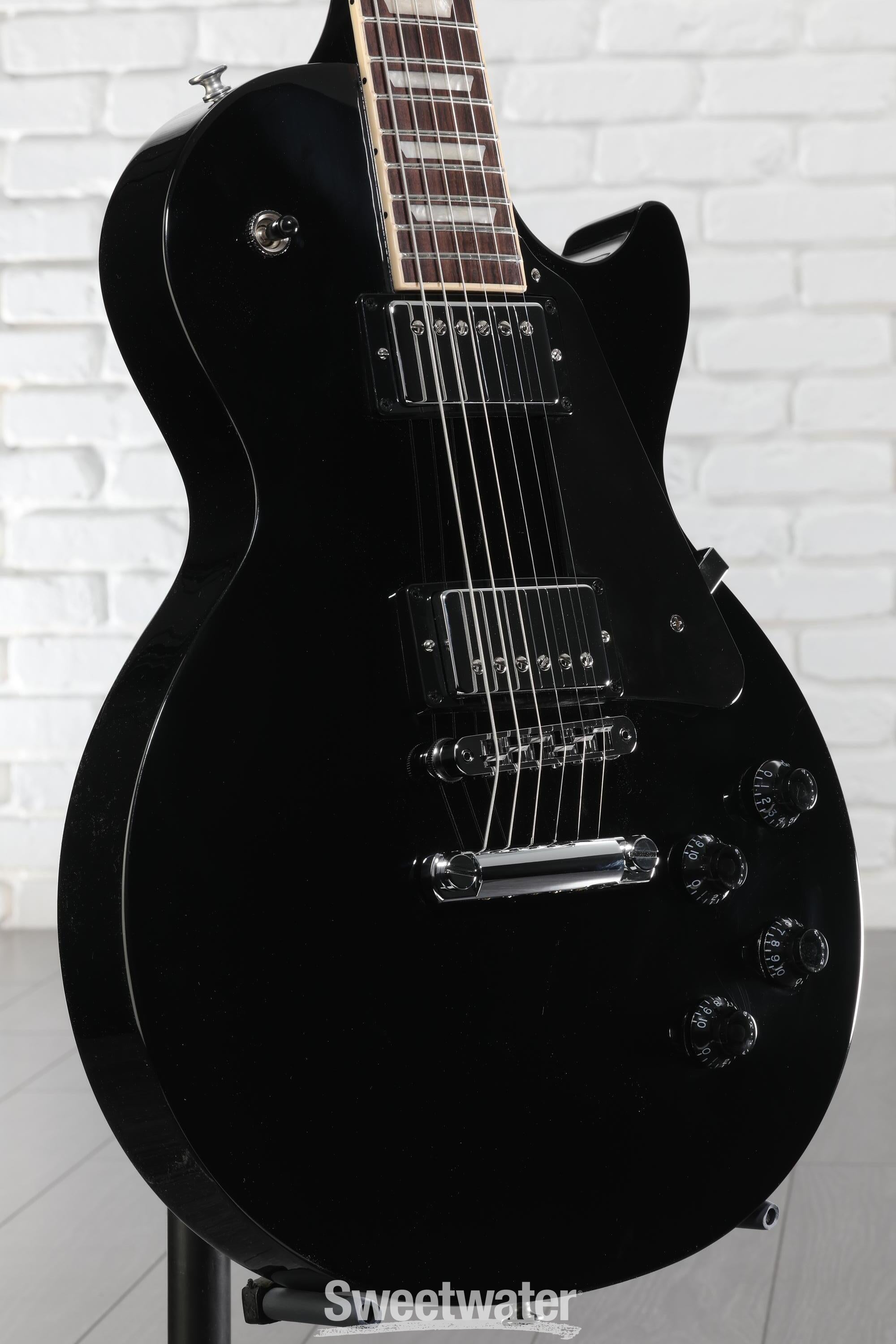 Gibson Les Paul Studio Electric Guitar - Ebony | Sweetwater