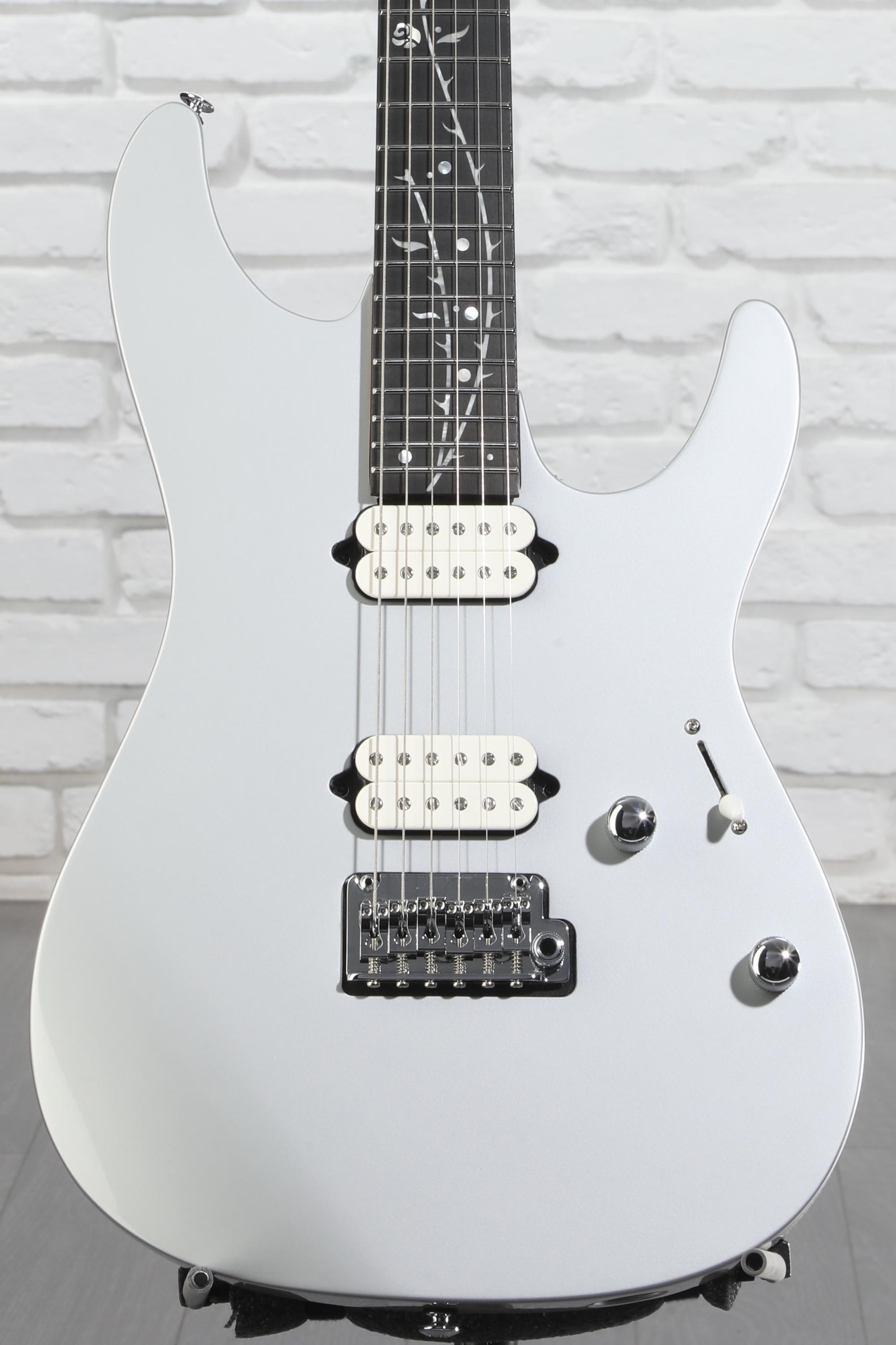 Ibanez TOD10 Tim Henson Signature Electric Guitar - Classic Silver