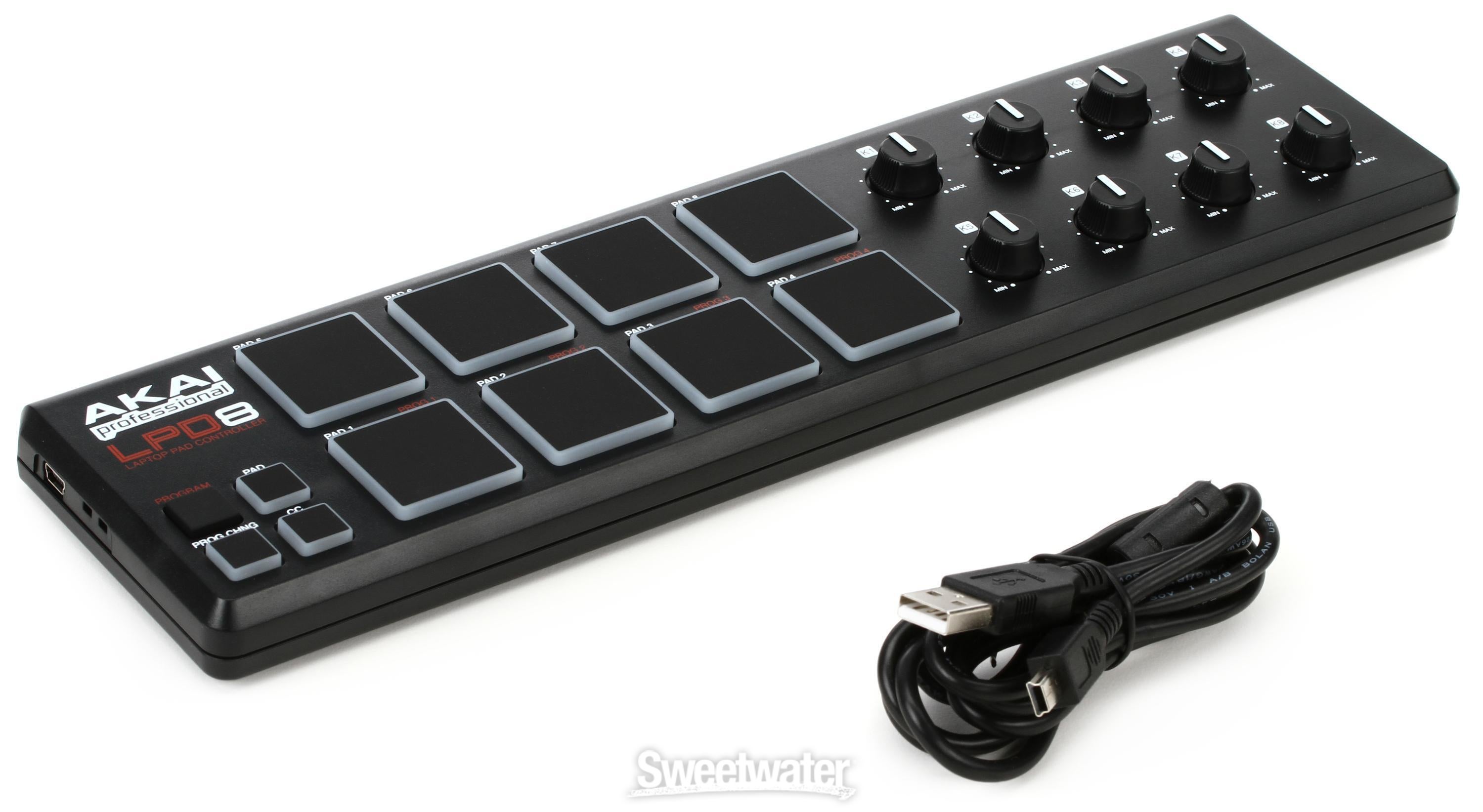 Akai Professional LPD8 Mini Pad Controller Reviews | Sweetwater