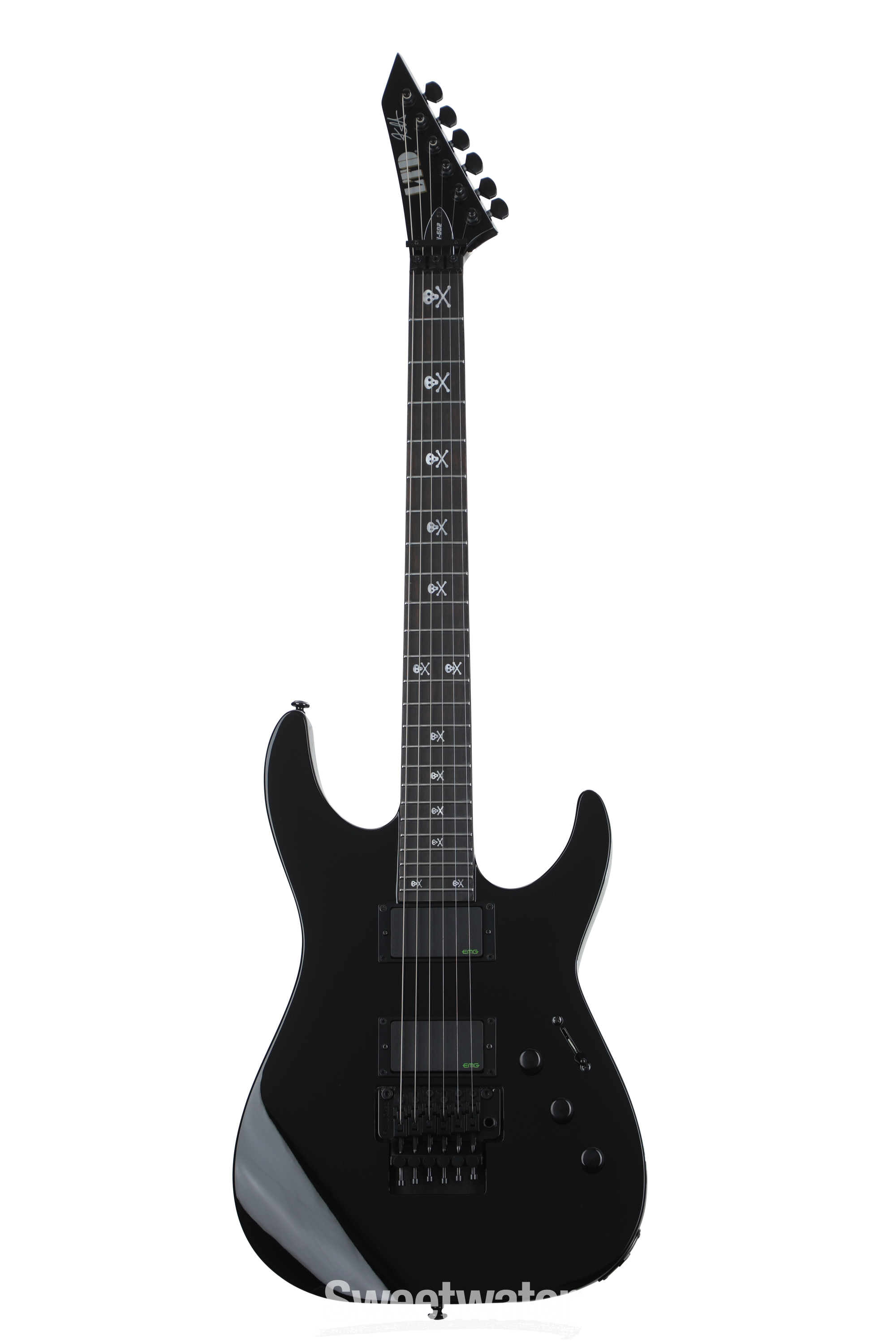 ESP LTD Kirk Hammett Signature KH-602 - Black | Sweetwater ESP LTD Kirk Hammett Signature KH-602 - Black | Sweetwater