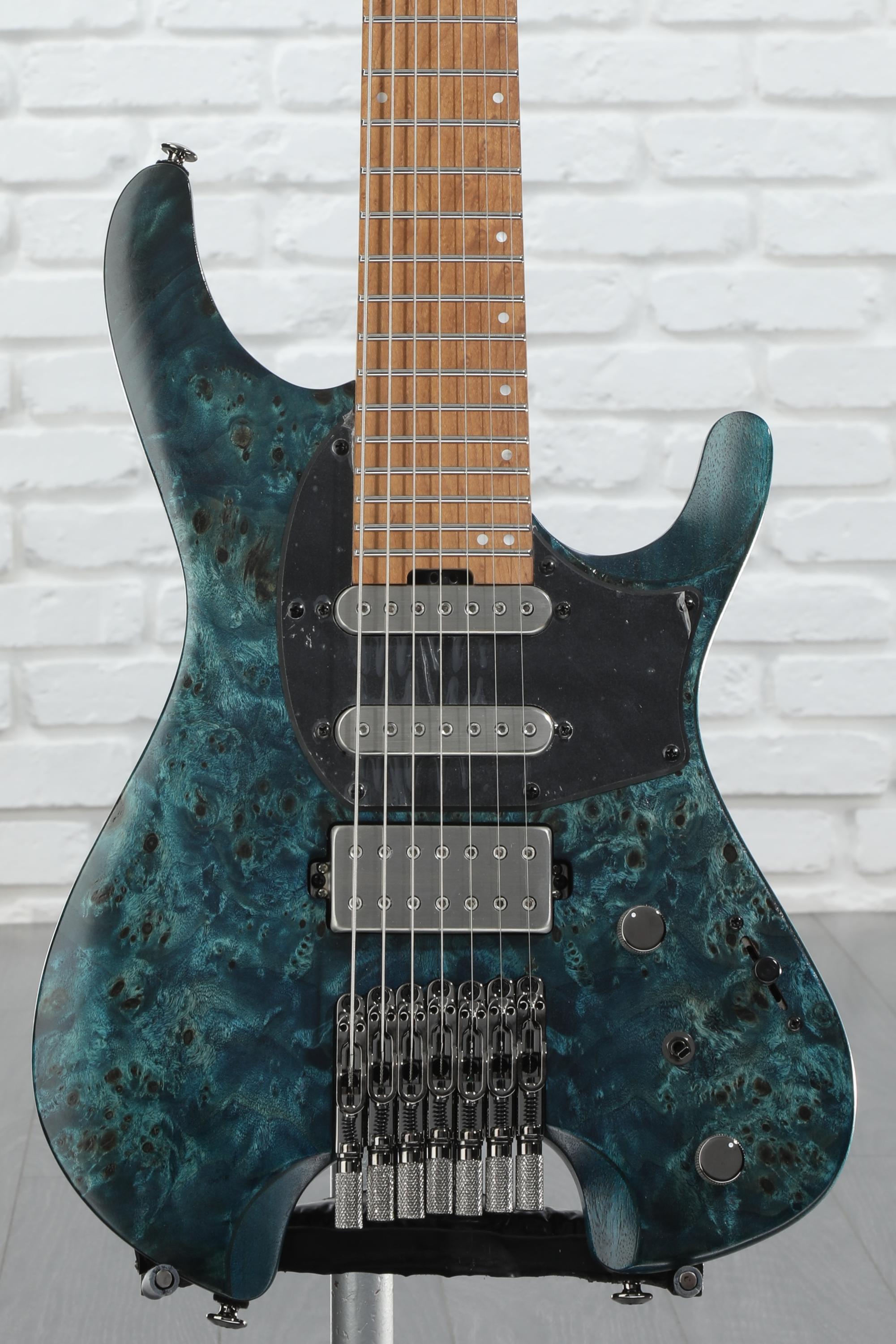 Amazon.com: Ibanez Q547PB 7-string Electric Guitar - Cosmic