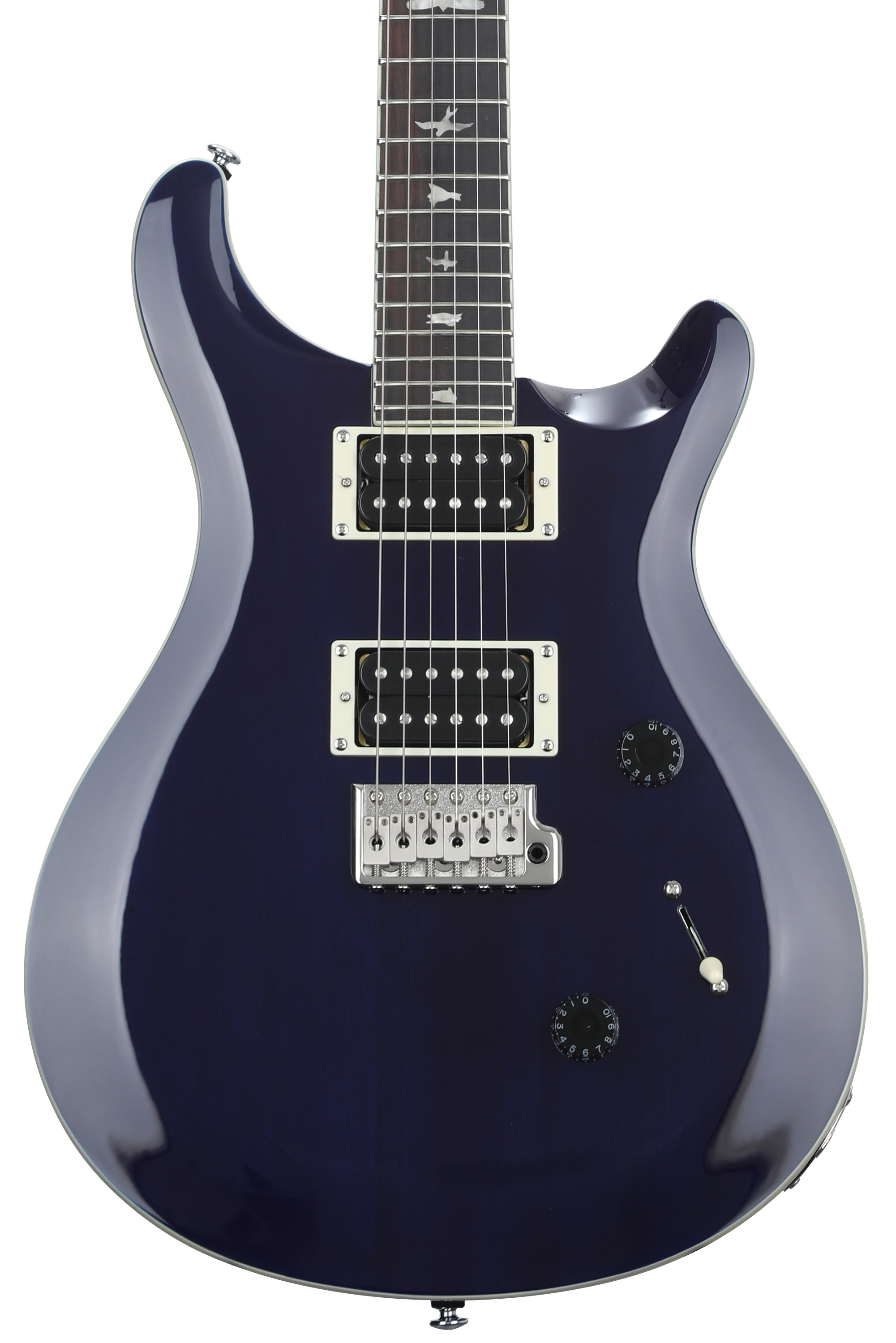PRS SE Standard 24 Electric Guitar - Trans Blue | Sweetwater