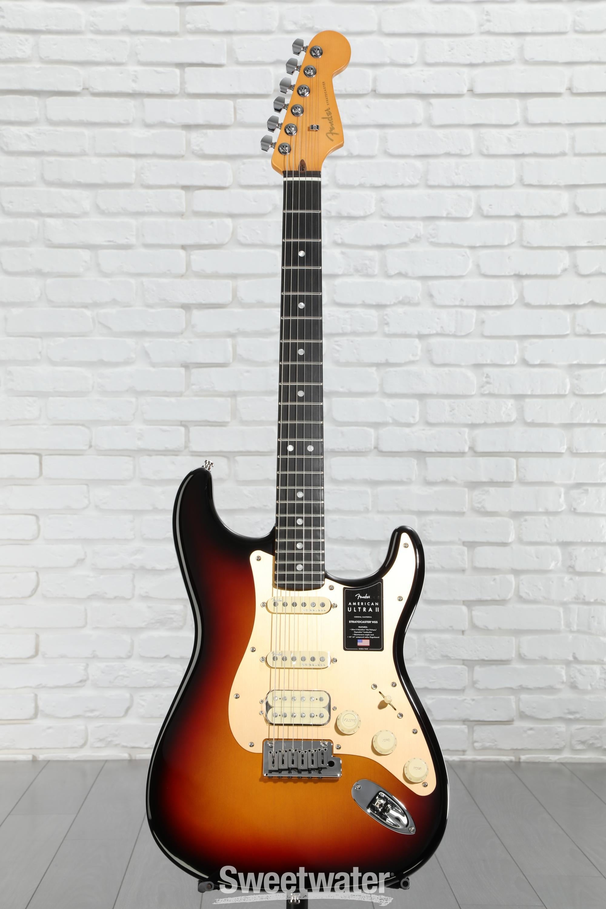 Fender American Ultra II Stratocaster HSS Electric Guitar