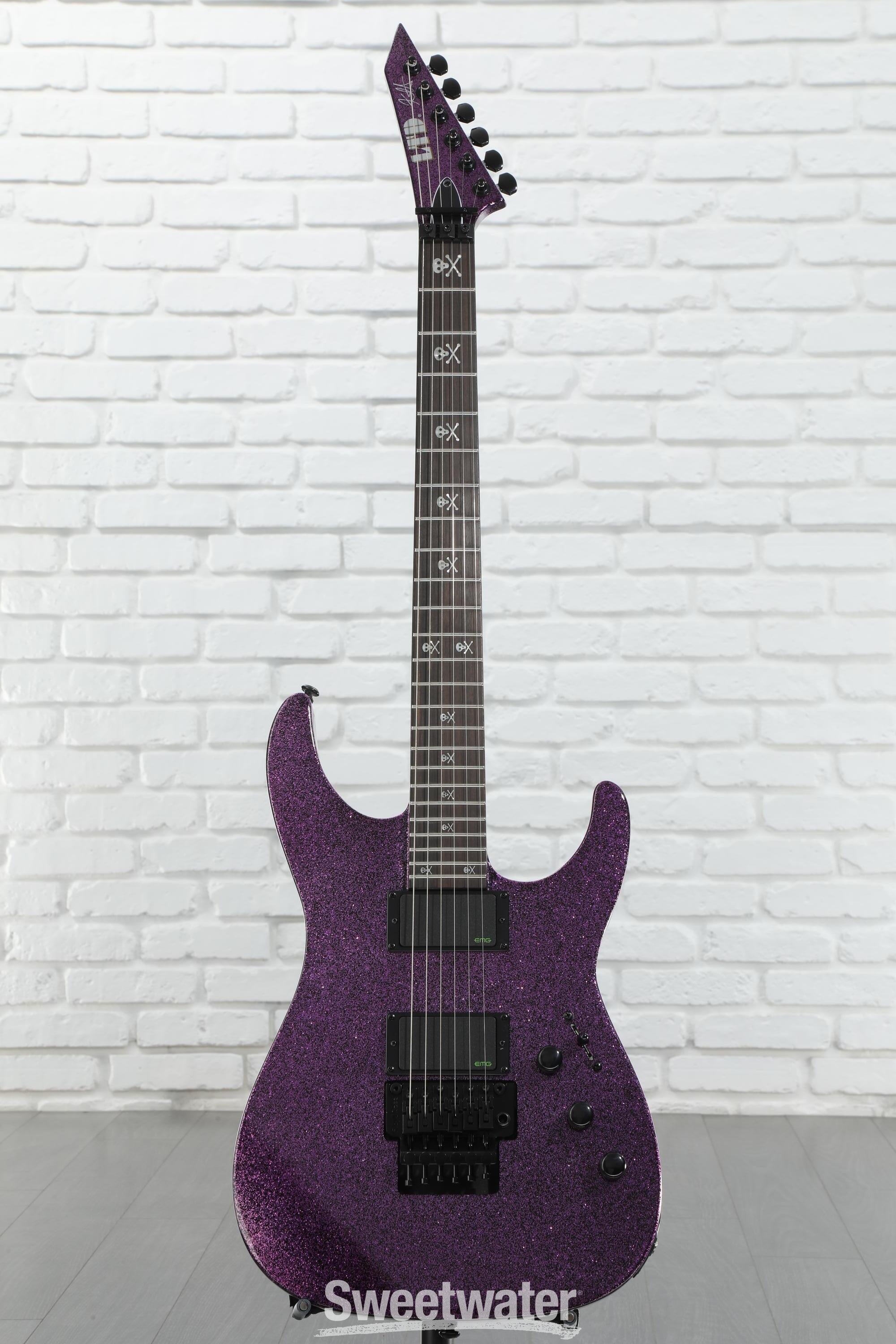 ESP LTD Kirk Hammett Signature KH-602 - Purple Sparkle