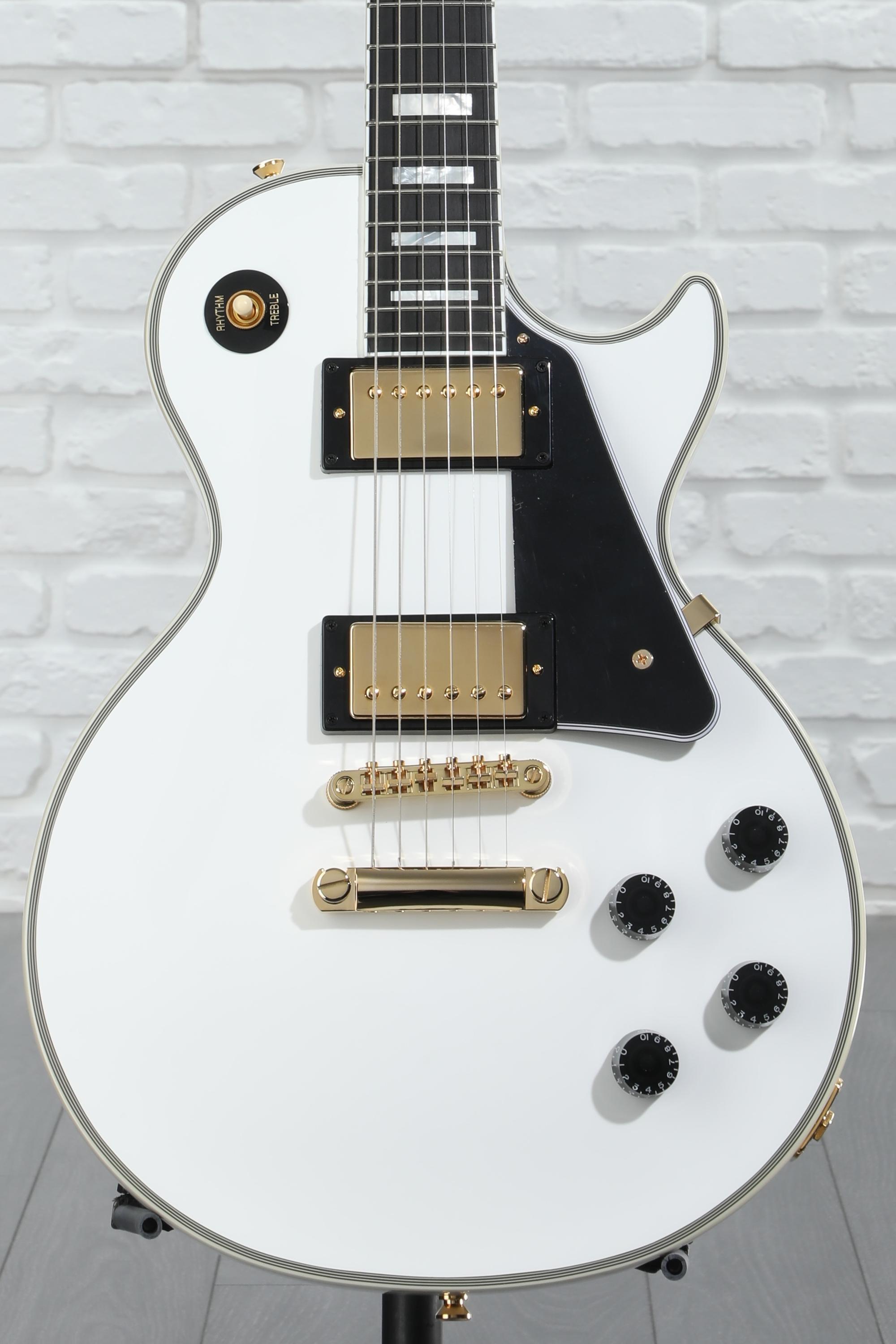 Epiphone Les Paul Custom Electric Guitar - Alpine White