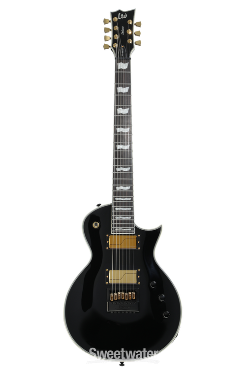 ESP LTD EC-1007 Baritone EverTune 7-string Electric Guitar - Black