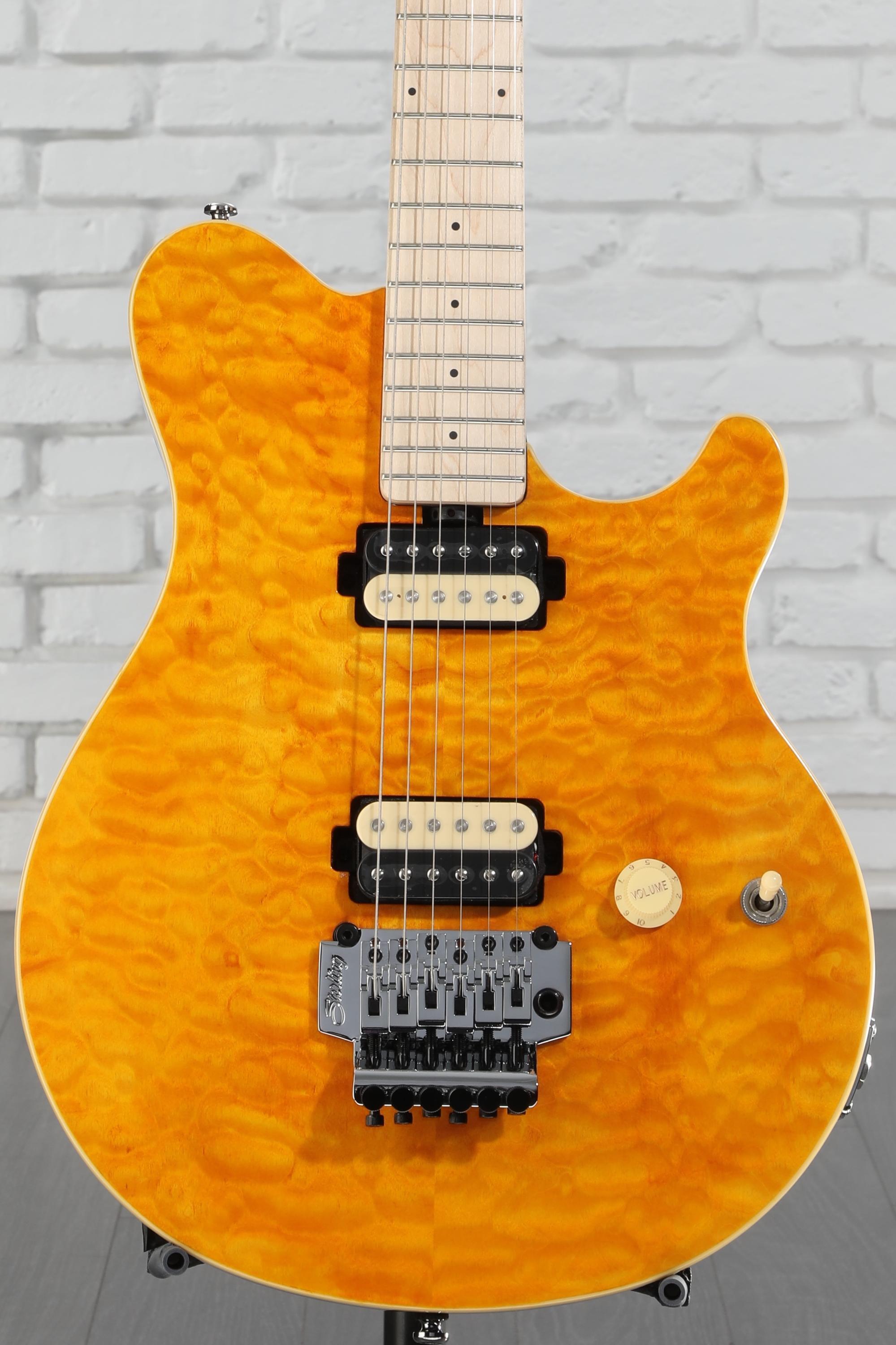 sterling by Music Man Axis トランスゴールド Sterling By Music Man Axis Quilted Maple Electric Guitar