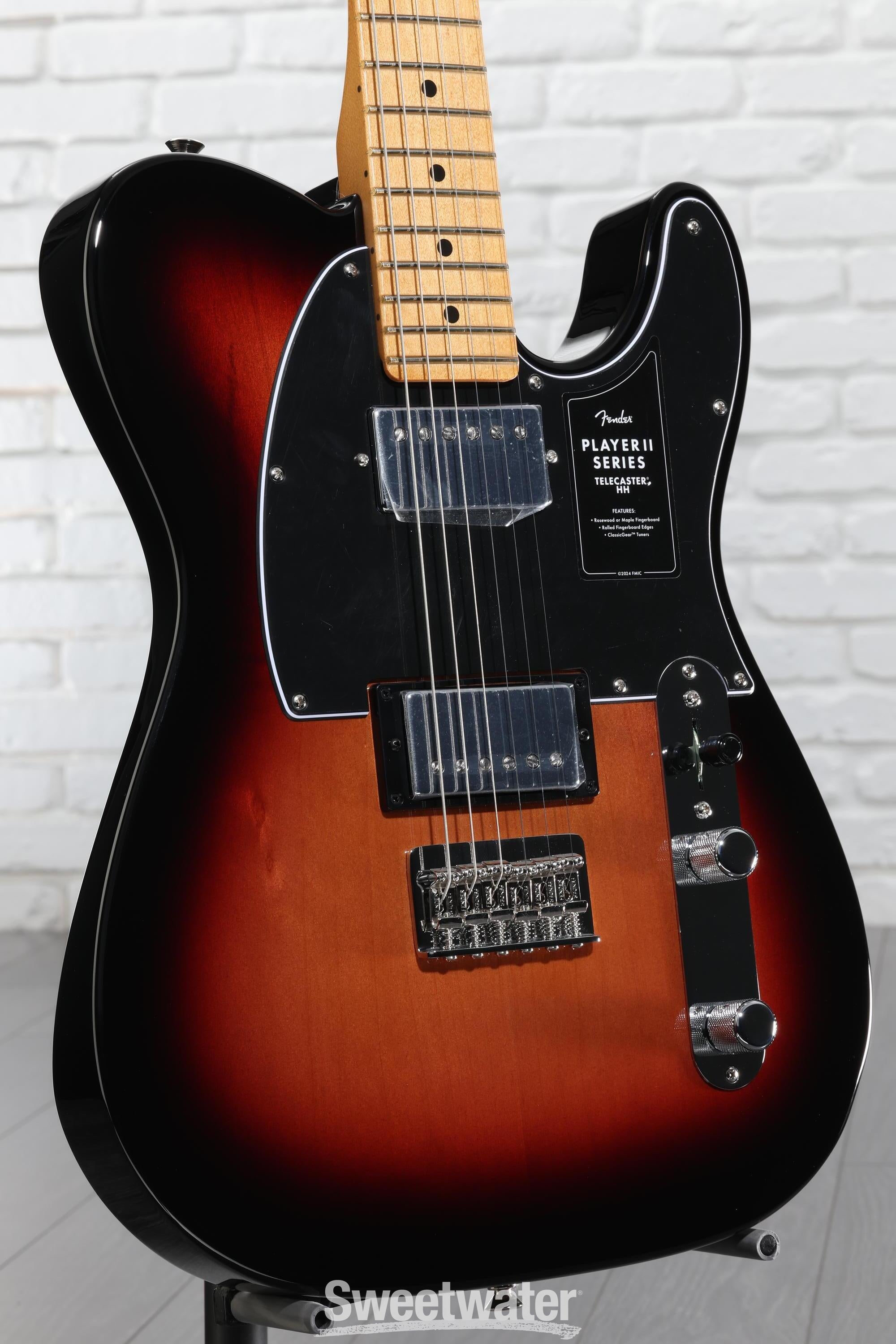 新品同様　Fender Player II Telecaster HH Fender Player II Telecaster HH Electric Guitar - 3-color