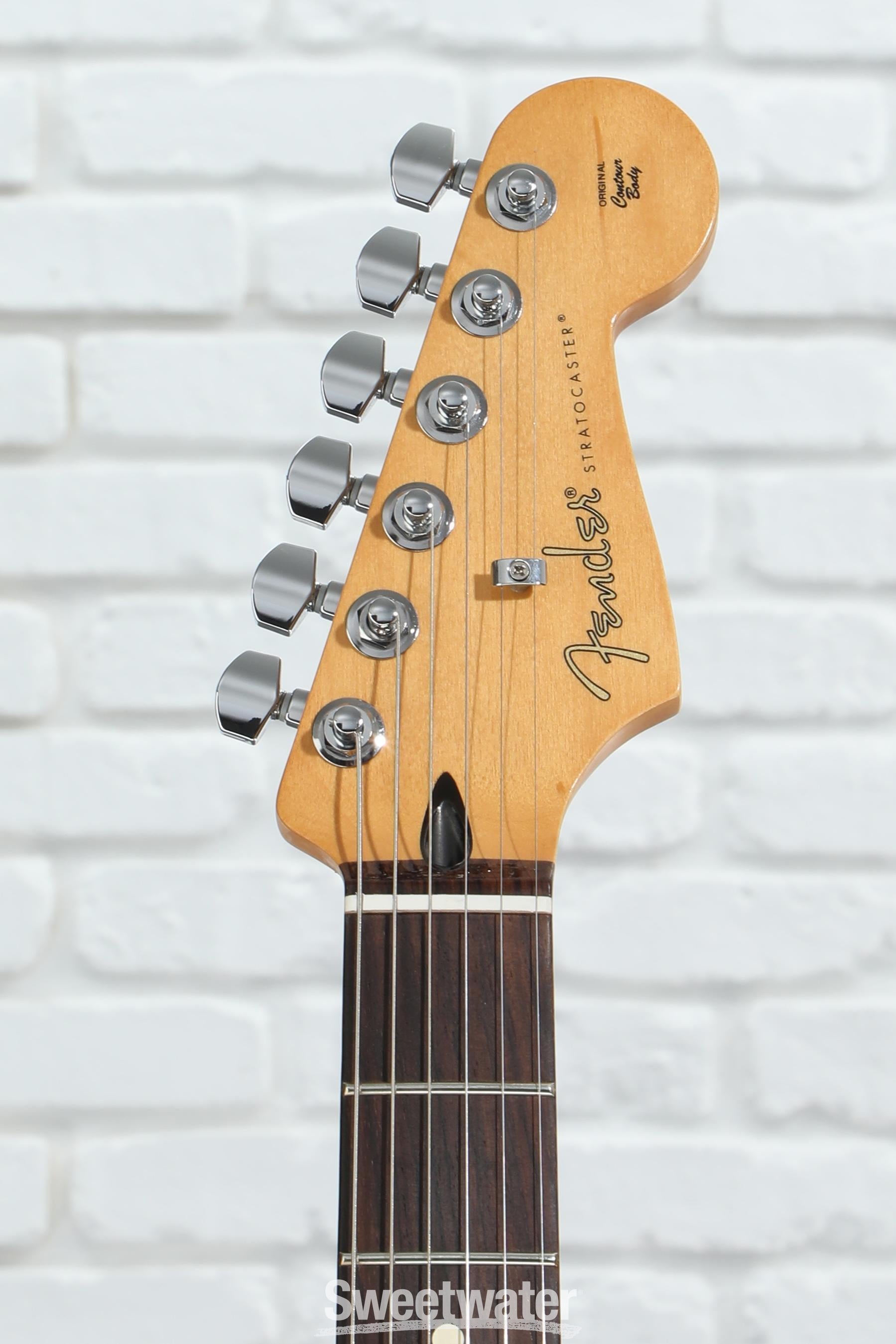 Fender Player II Modified Stratocaster HSS Electric Guitar - Sunshine Yellow, Rosewood Fingerboard
