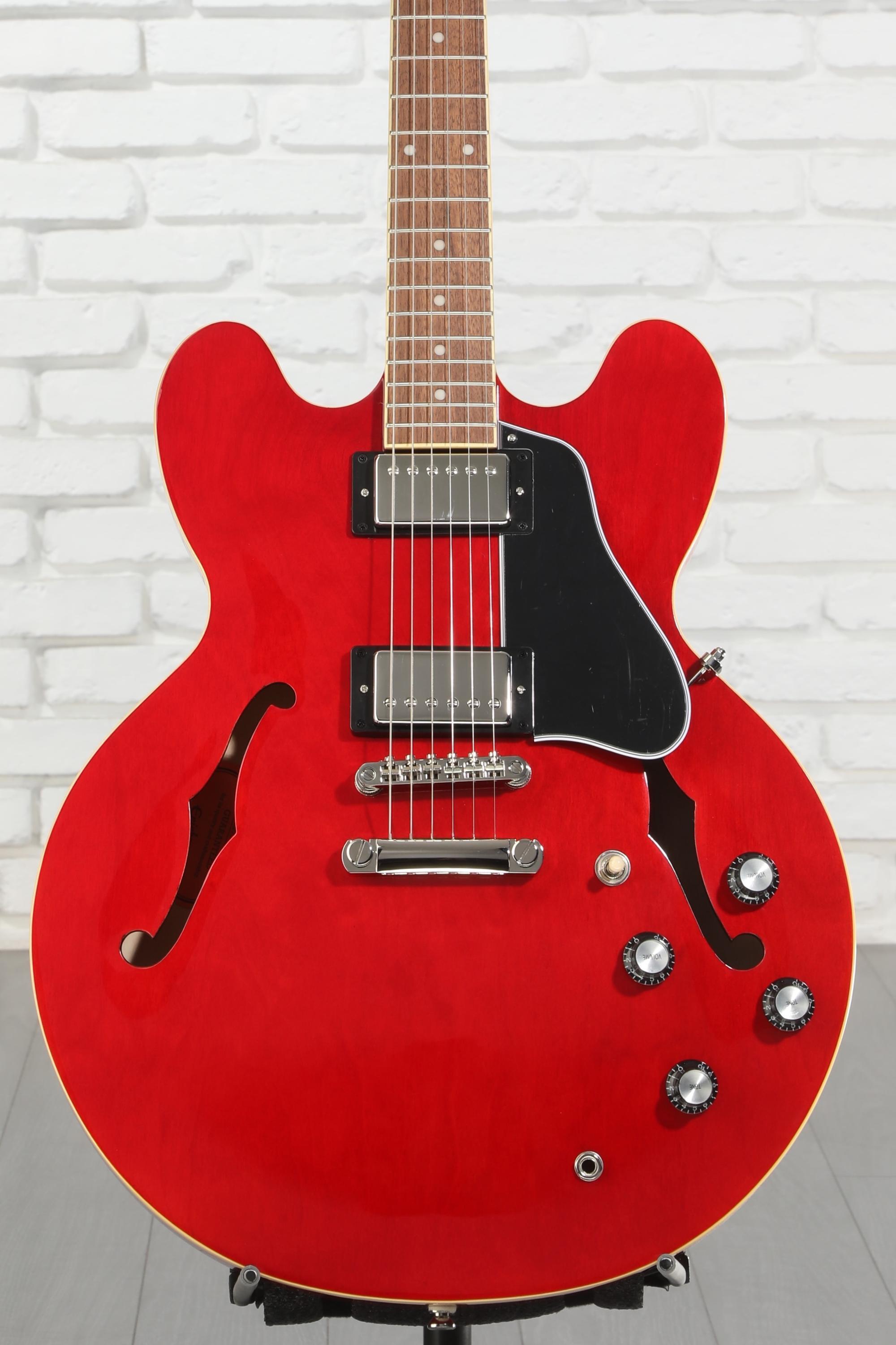 Epiphone ES-335 Semi-hollowbody Electric Guitar - Cherry | Sweetwater