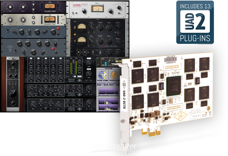 Universal Audio UAD-2 OCTO Custom PCIe DSP Accelerator | Sweetwater