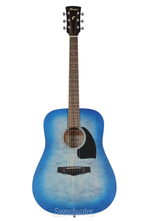 Ibanez PF18 Acoustic Guitar - Weathered Denim Blue Reviews
