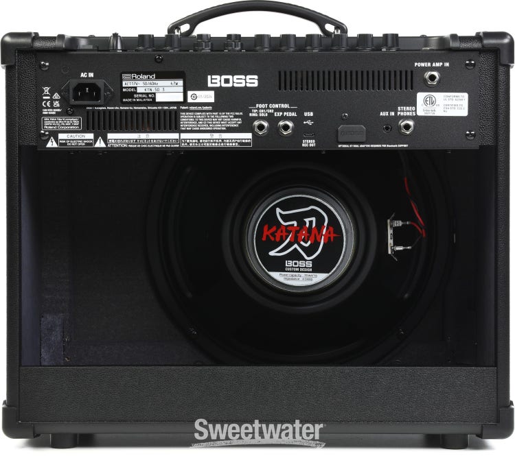Boss Katana-50 Gen 3 50-watt 1 x 12-inch Combo Amplifier