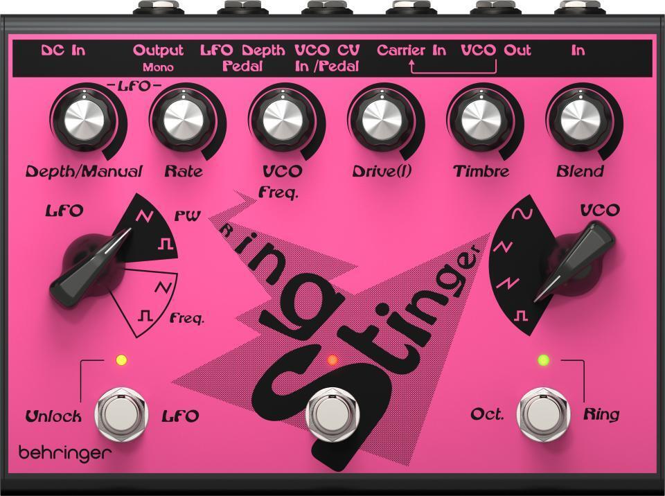Bundled Item: Behringer Ring Stinger Ring Modulation and Fuzz Pedal
