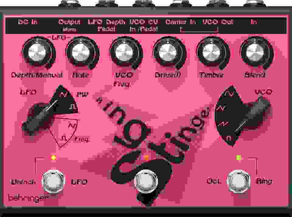 Behringer Ring Stinger Ring Modulation and Fuzz Pedal