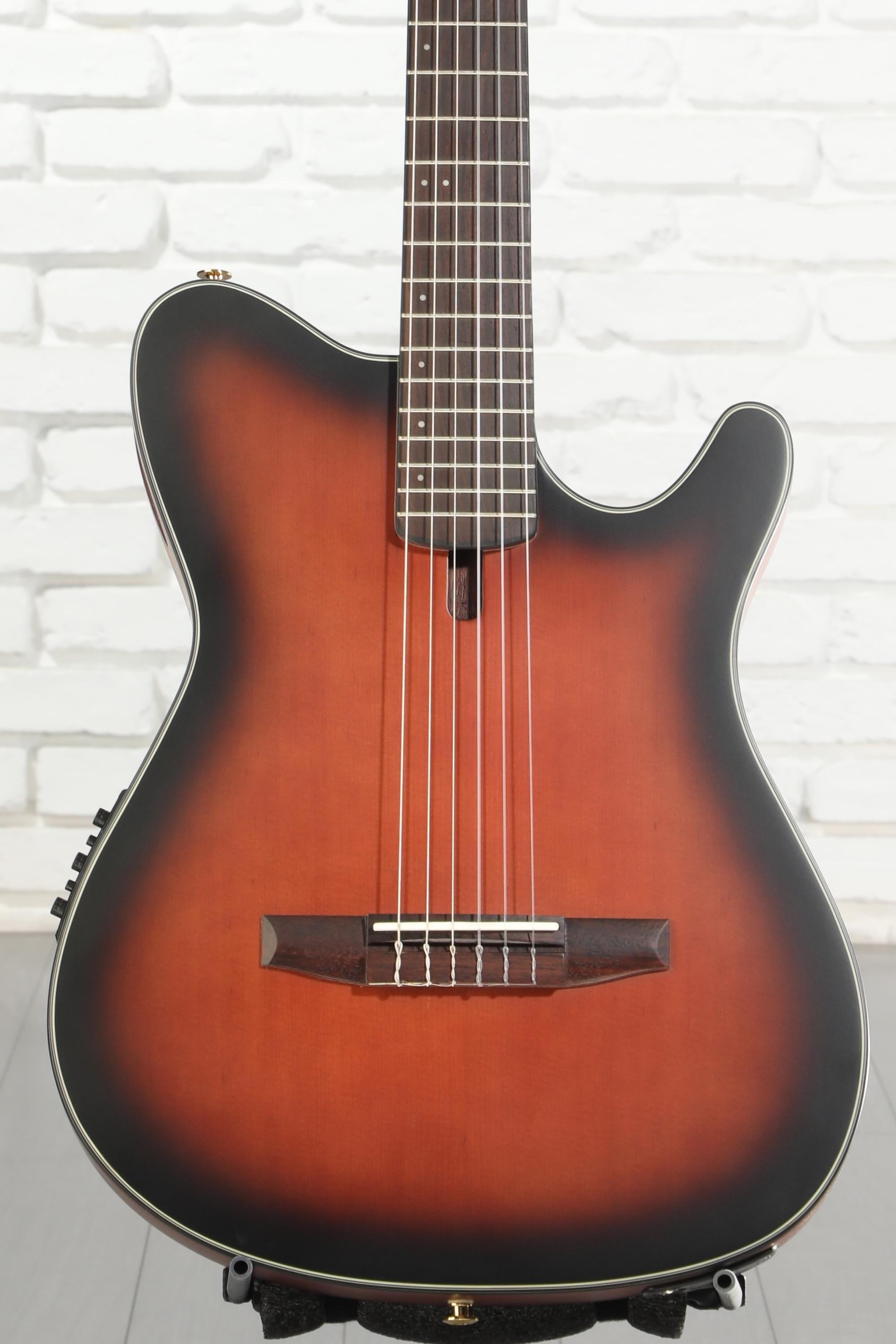 Ibanez FRH10N Thinline Nylon Acoustic-electric Guitar - Brown