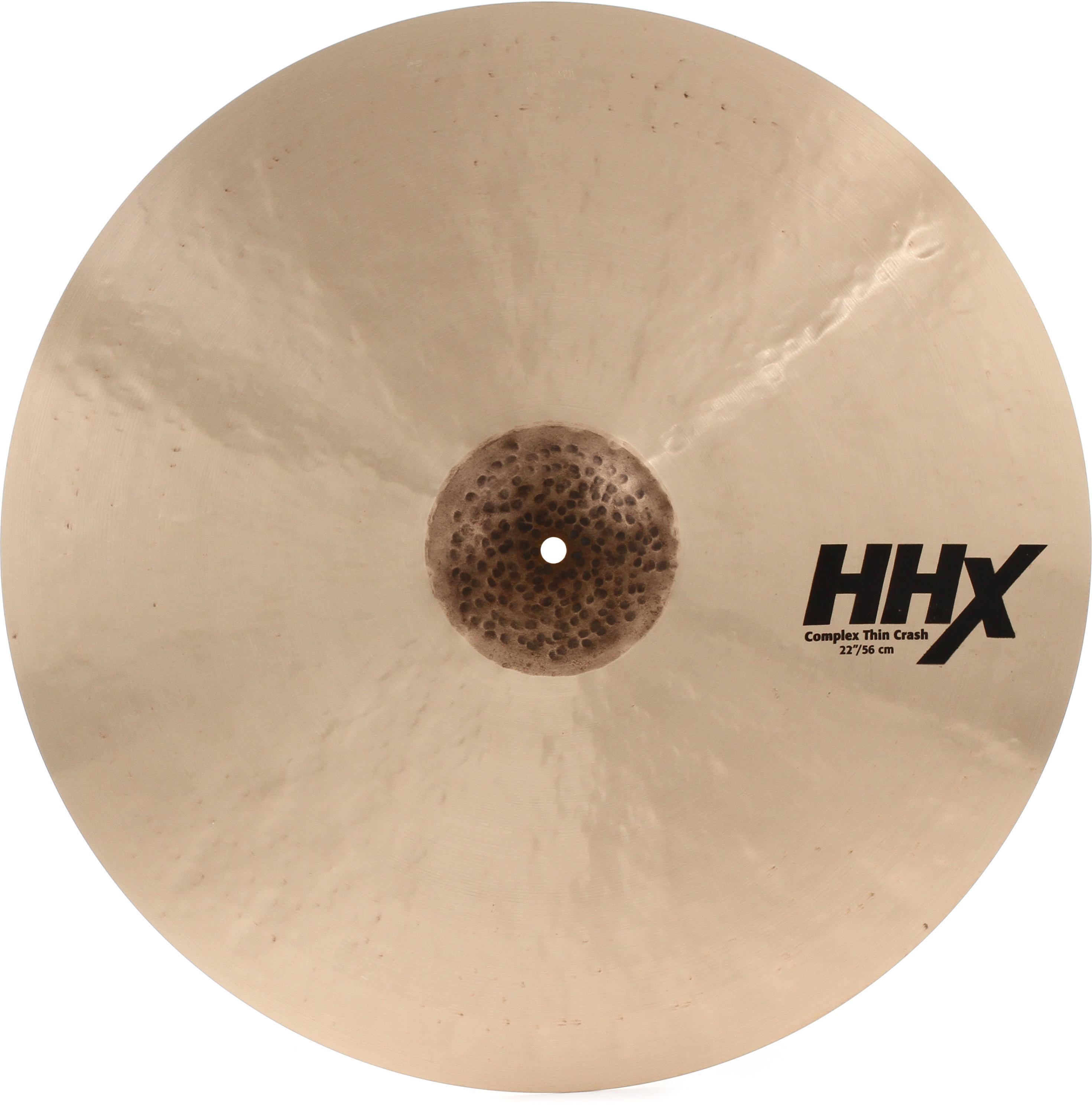 Sabian 22 inch HHX Complex Thin Crash Cymbal | Sweetwater