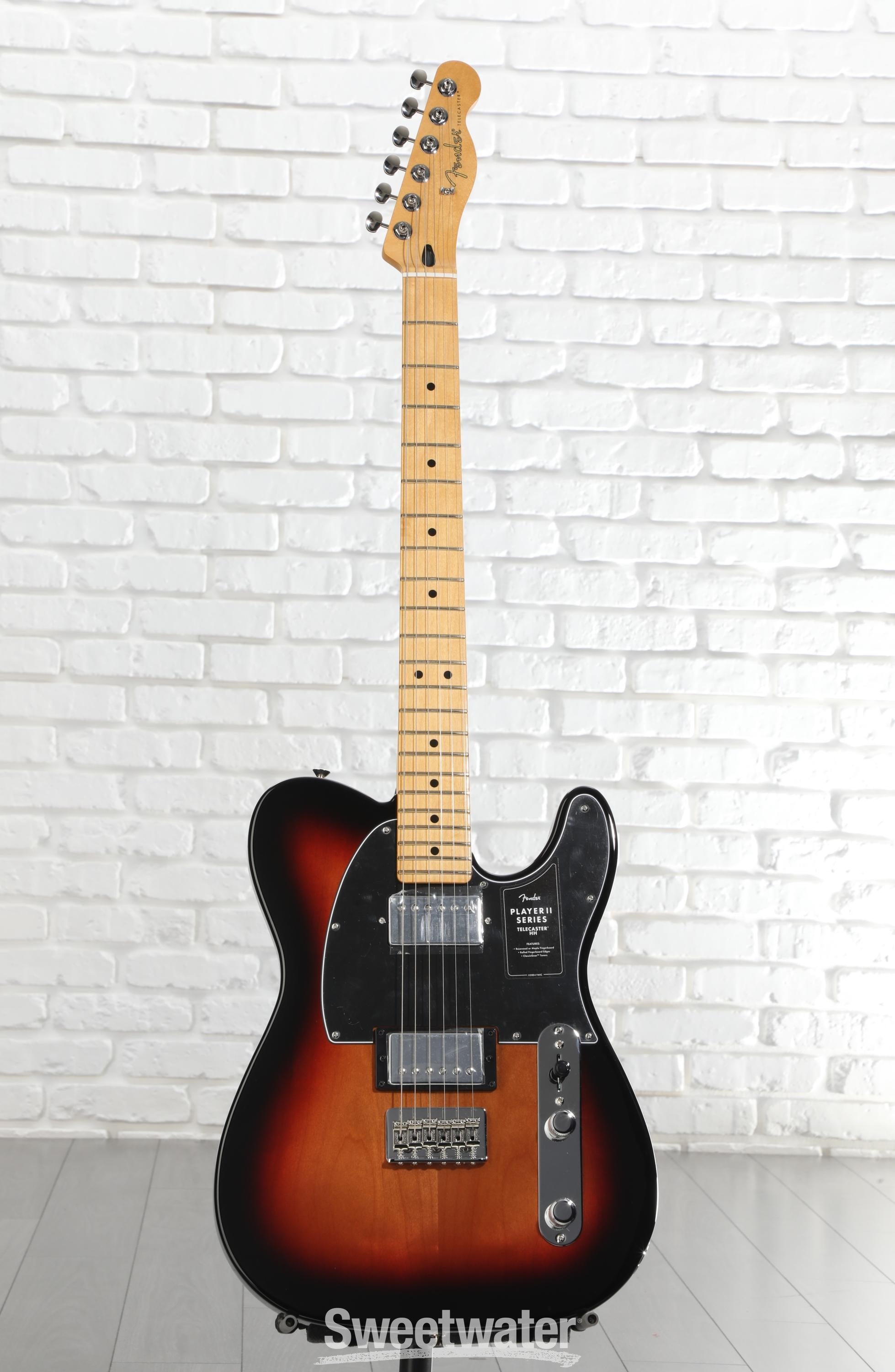 Fender Player II Telecaster HH Electric Guitar - 3-color Sunburst