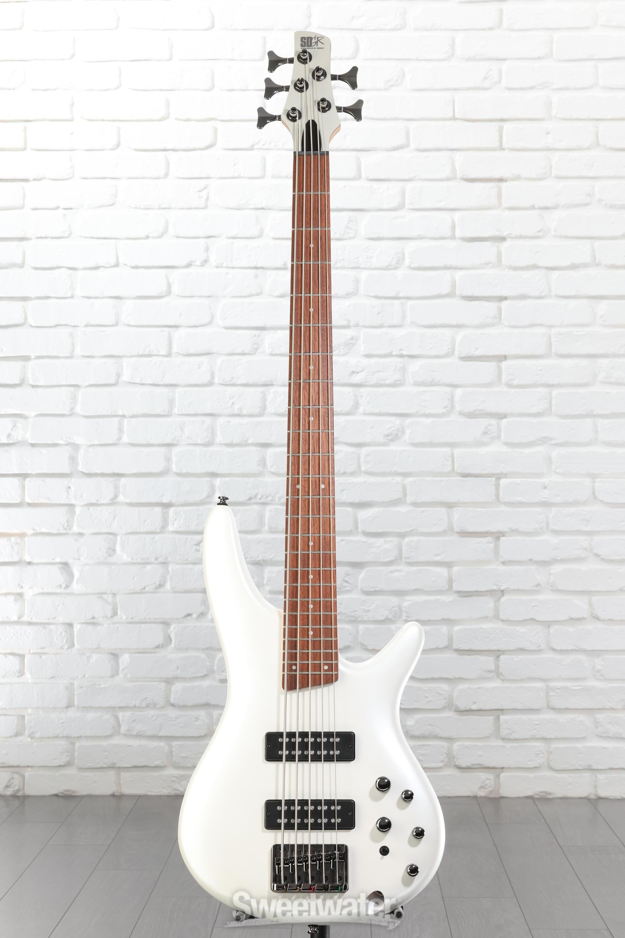 Ibanez Standard SR305E 5-string Bass Guitar - Pearl White | Sweetwater