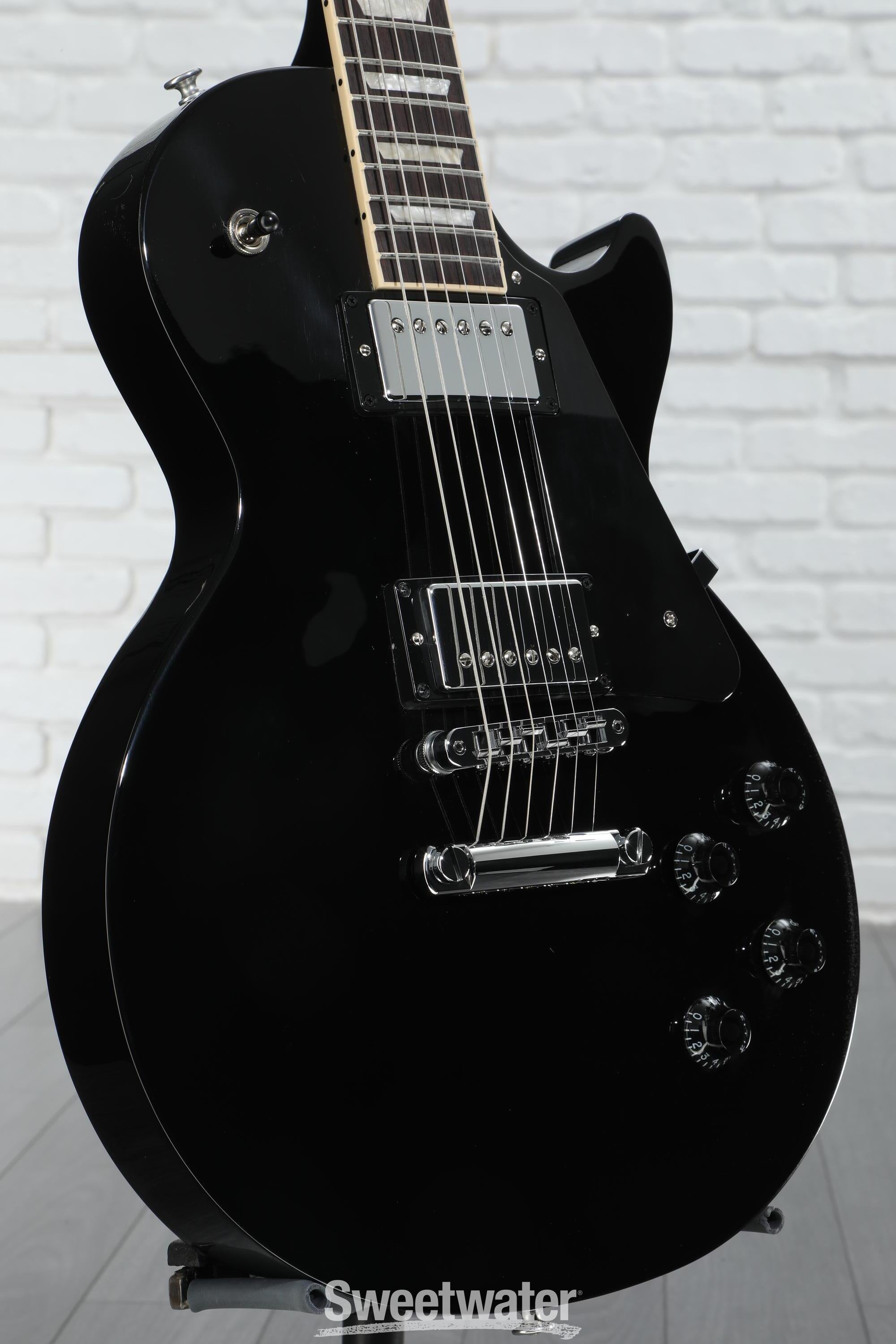 ギター Gibson USA Les Paul Studio Ebony Gibson Les Paul Studio Electric Guitar Ebony | Guitar Center