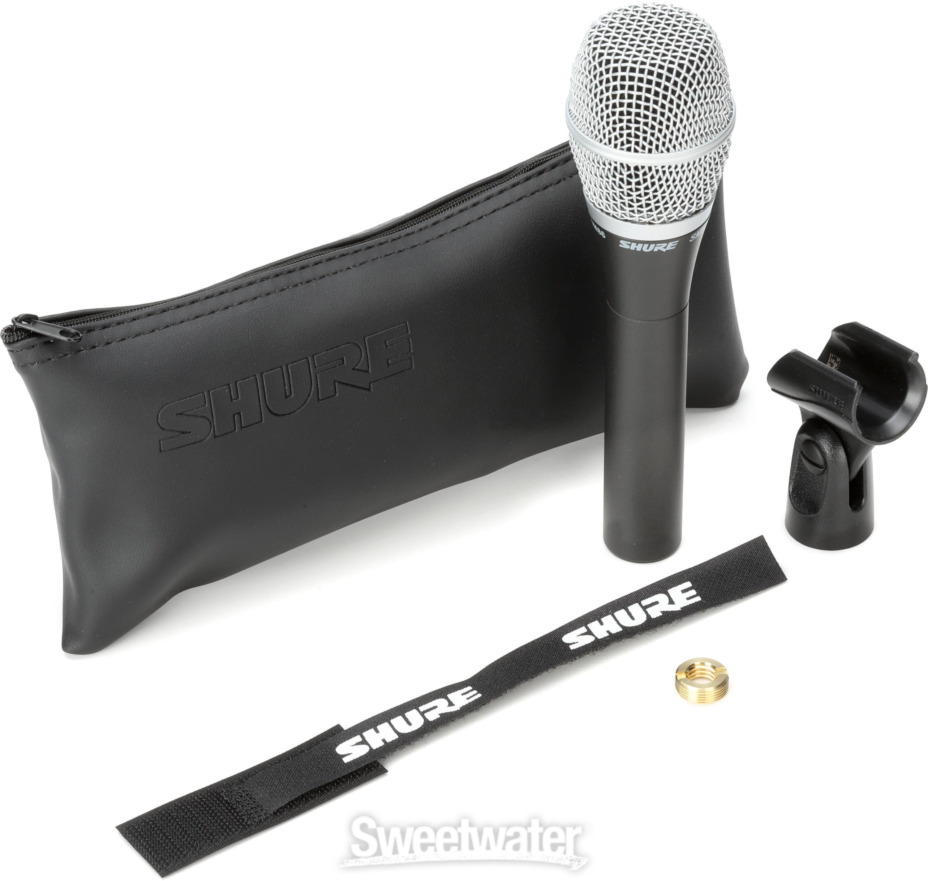 Shure SM86 Cardioid Condenser Handheld Vocal Microphone