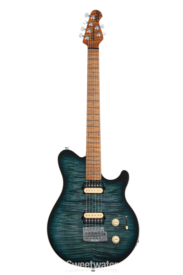 Ernie Ball Music Man Axis Super Sport Electric Guitar - Yucatan