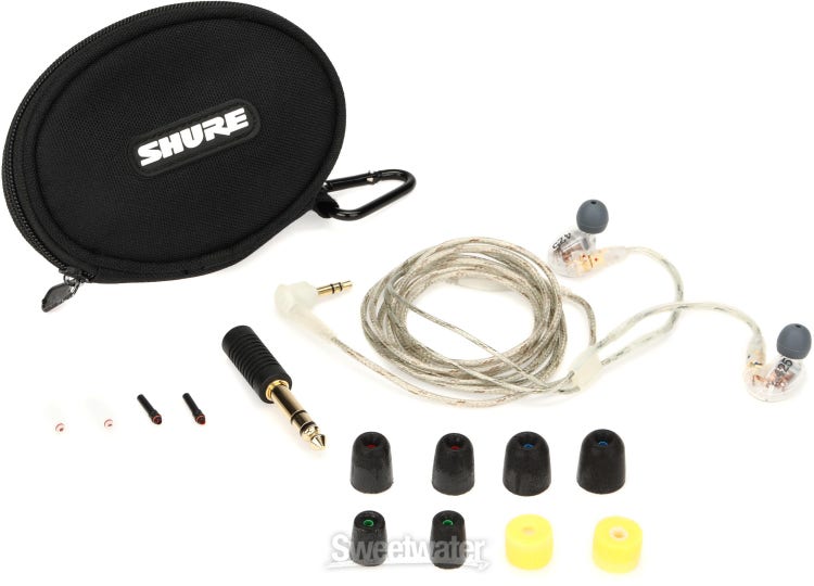 Shure SE425 Sound Isolating Earphones - Clear